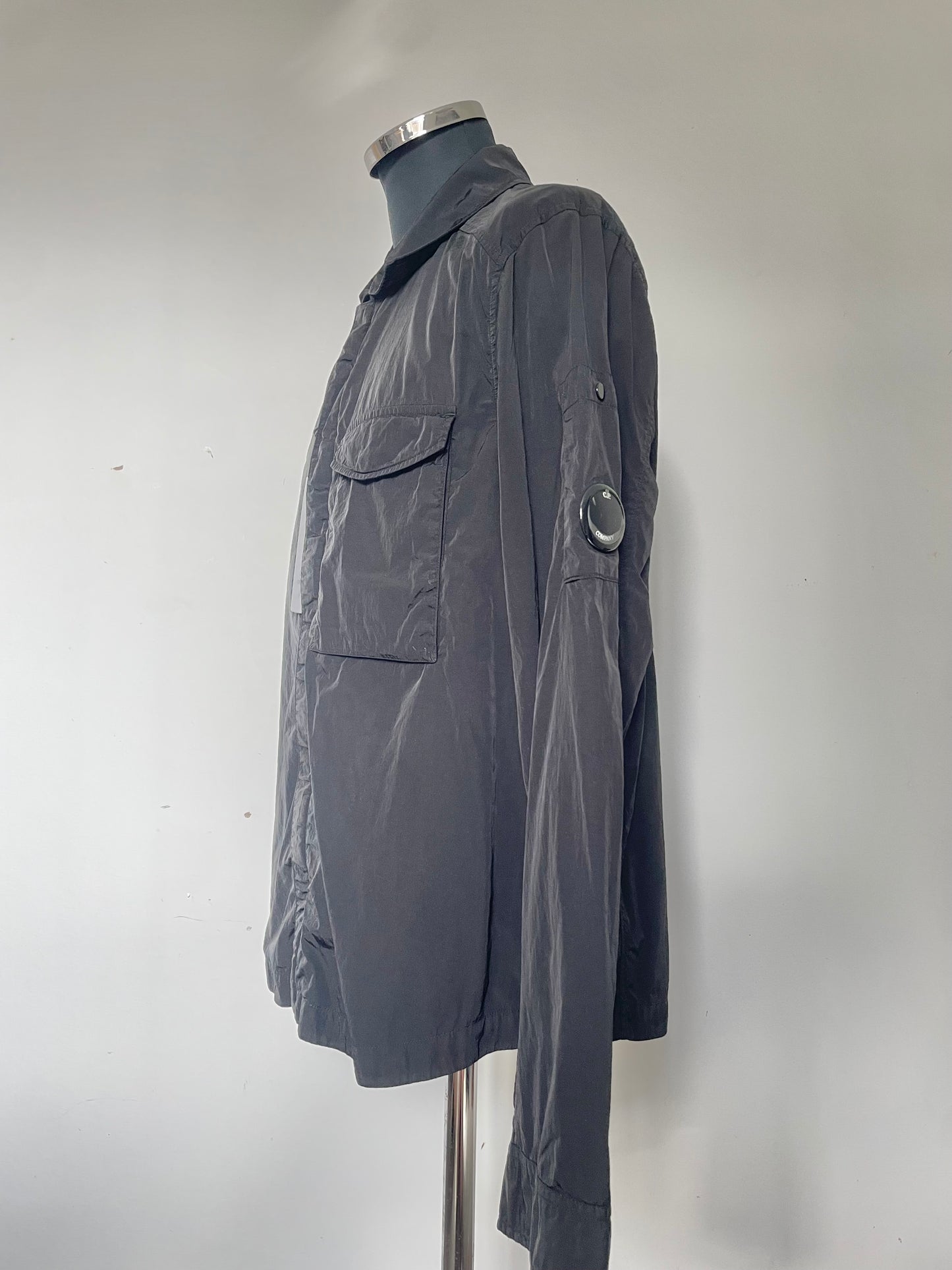 Black C.P. Company Chrome Goggle Overshirt