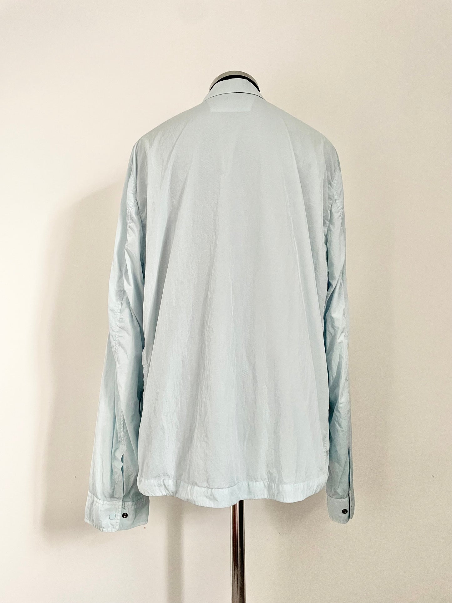 Sky Blue C.P. Company Chrome Goggle Overshirt