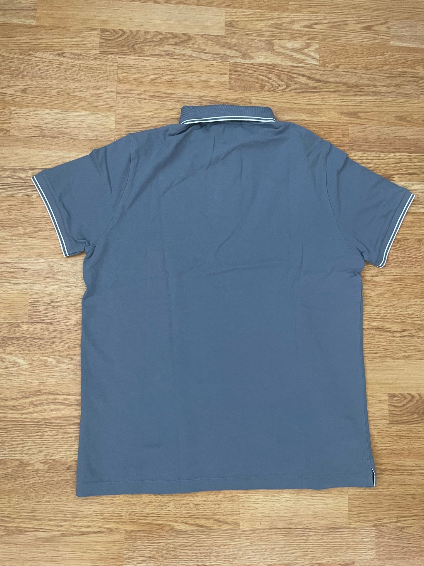 Blue Stone Island Polo Shirt