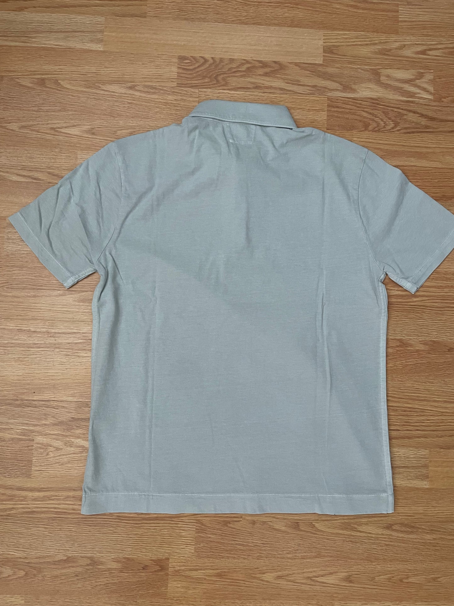 Grey CP Company Polo Shirt