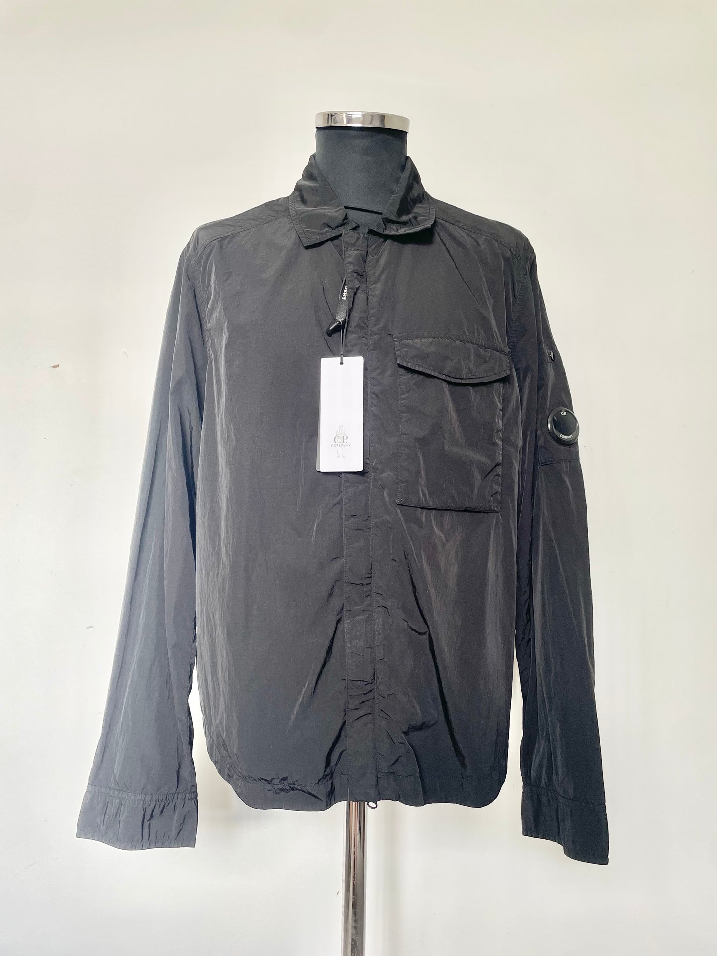 Black C.P. Company Chrome Goggle Overshirt