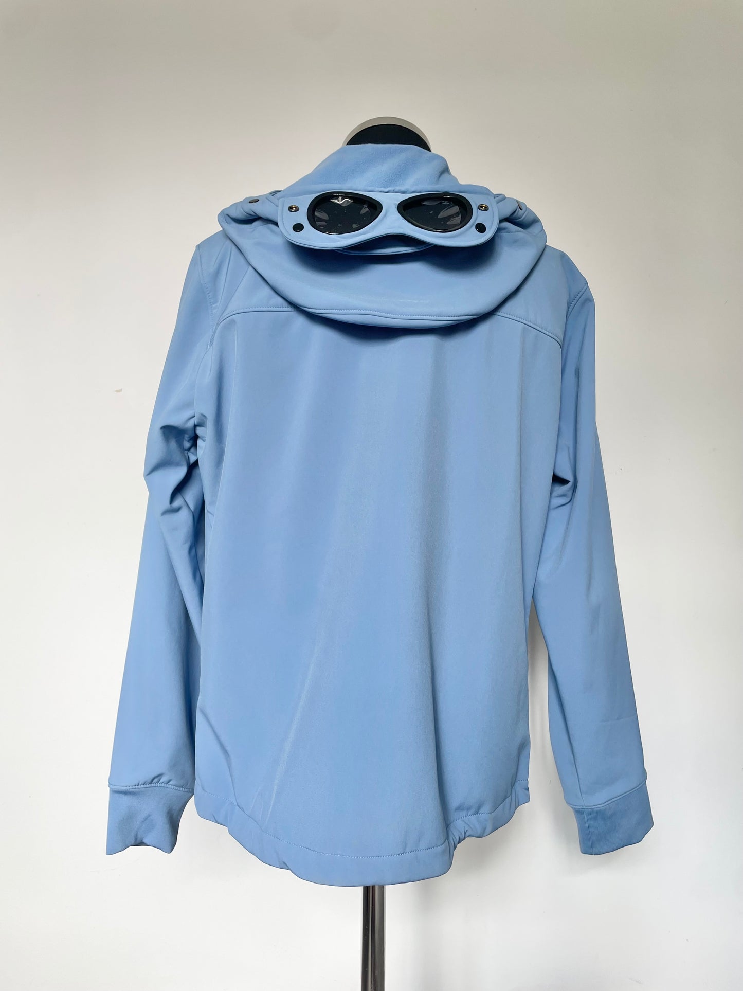 Sky Blue C.P. Company Soft Shell Goggle Jacket