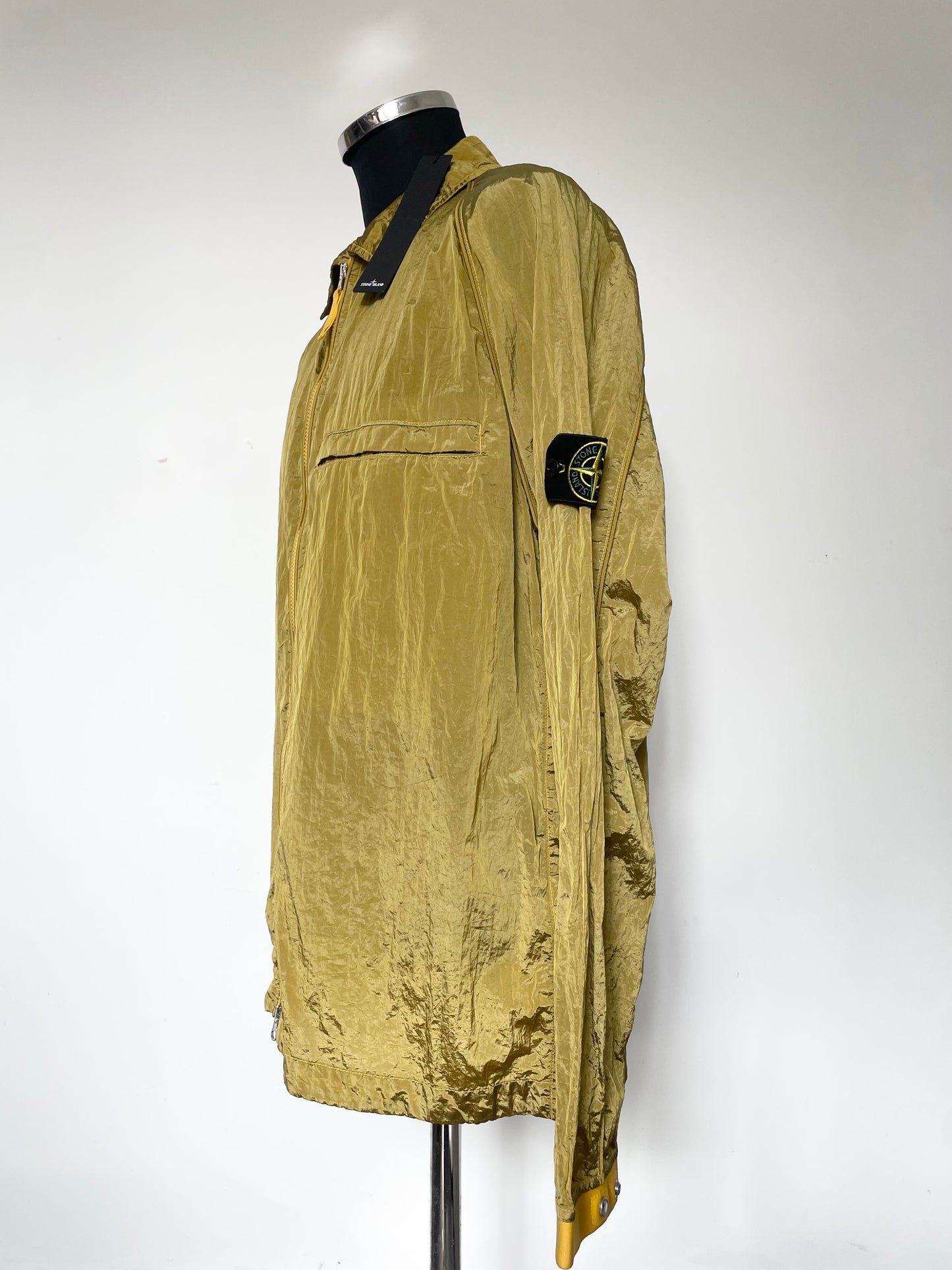 Gold Stone Island Nylon Overshirt