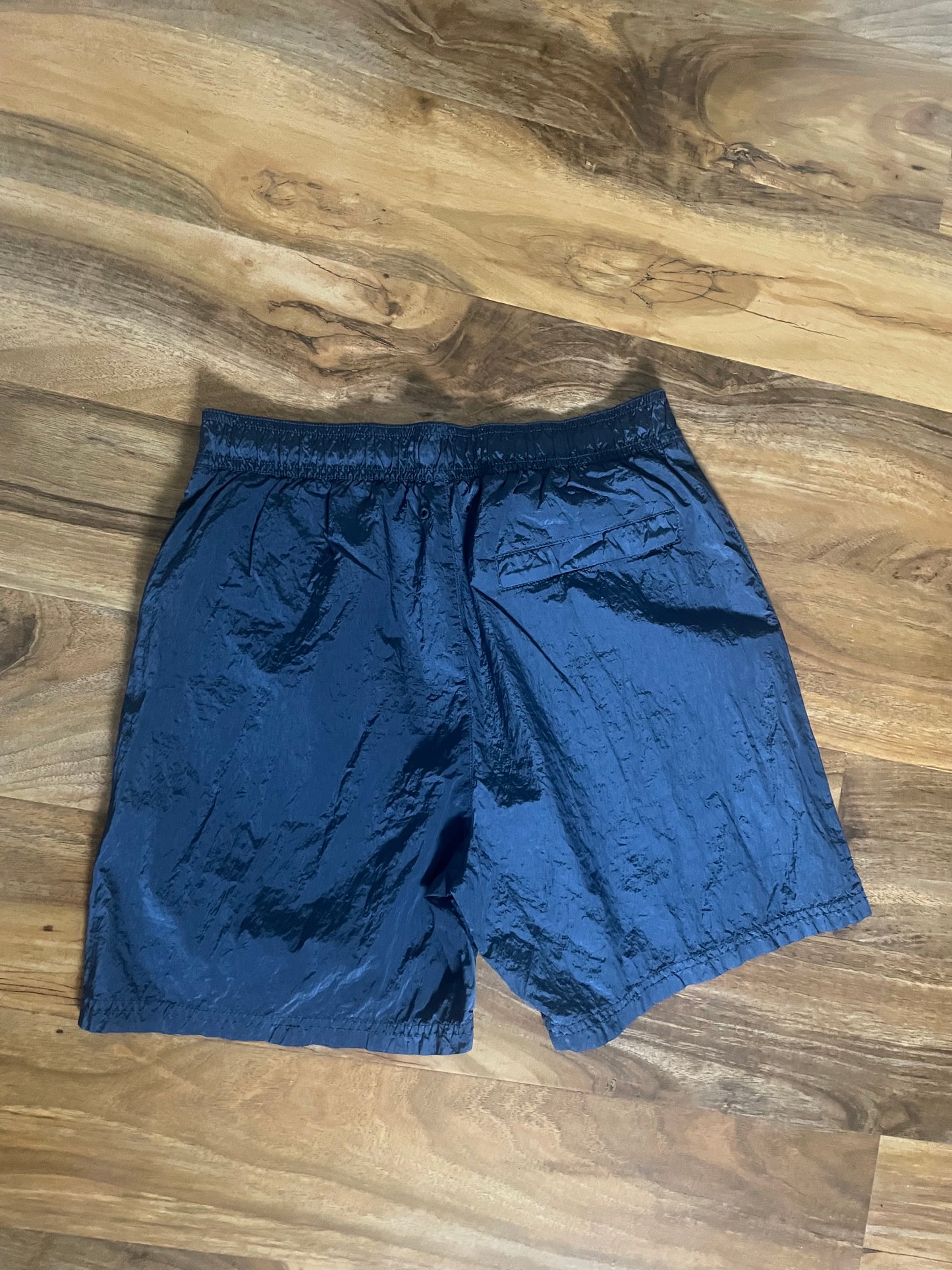 Blue Stone Island Nylon Swim Shorts