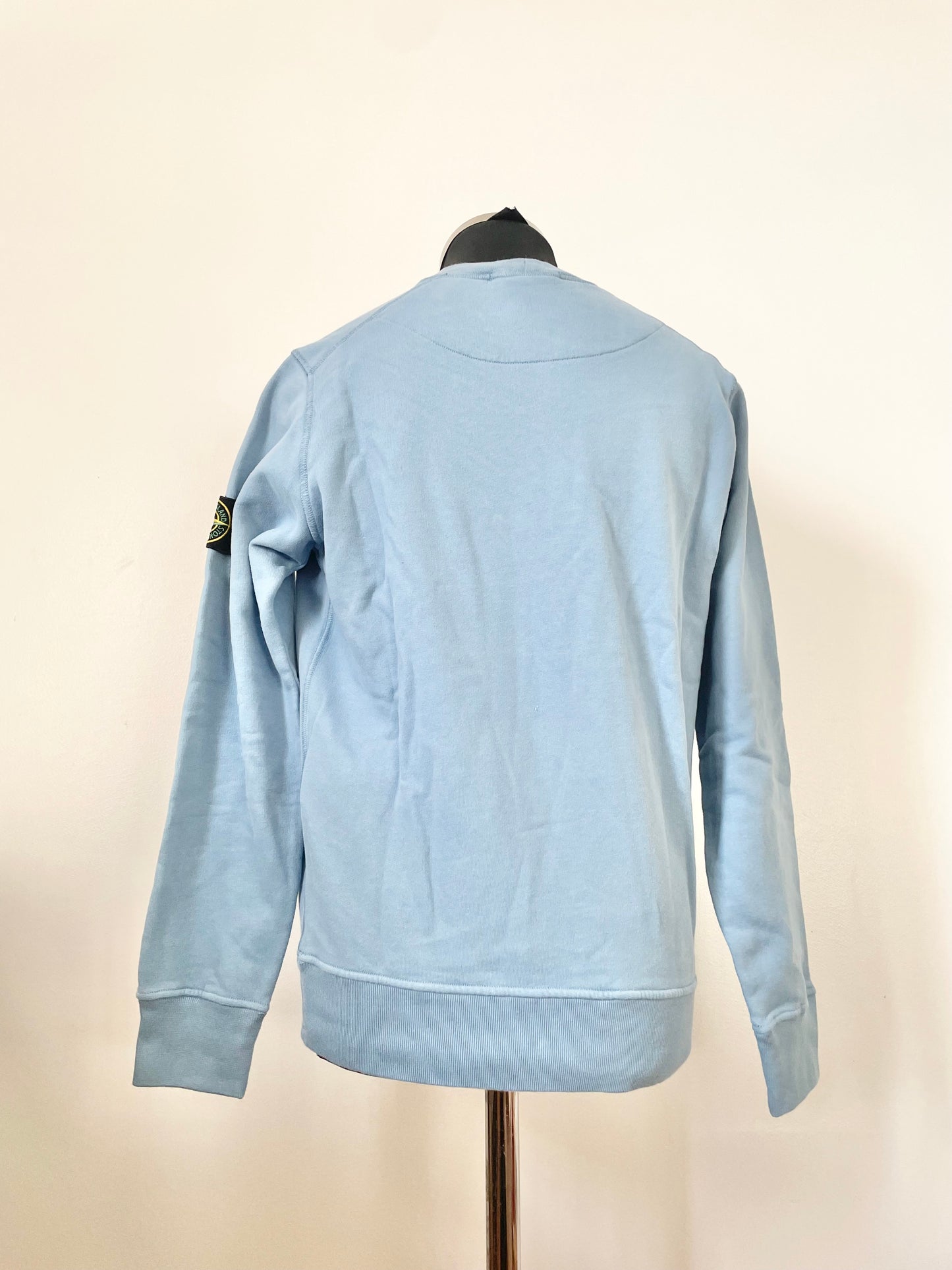 Powder Blue Stone Island Sweatshirt