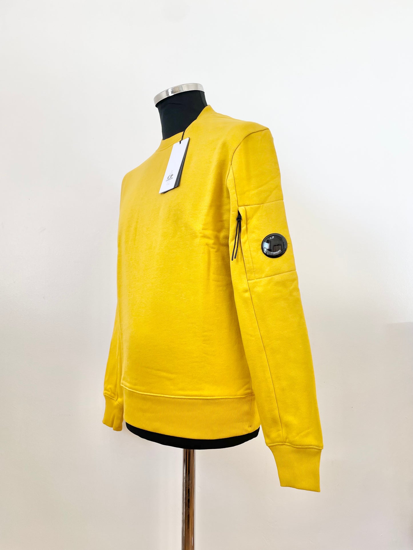 Yellow C.P. Company Goggle Sweatshirt