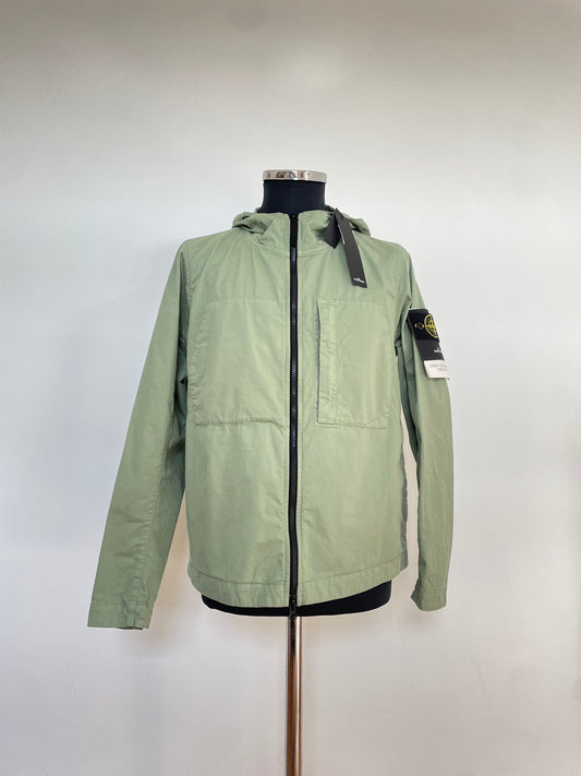 Green Stone Island Hooded Jacket