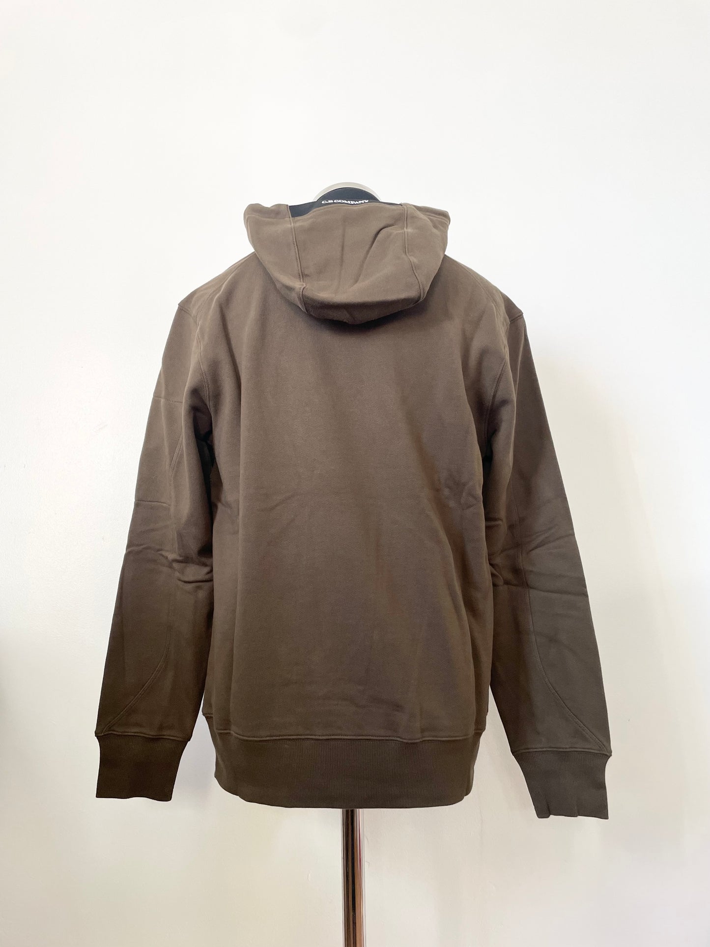 Khaki C.P. Company Goggle Hoodie