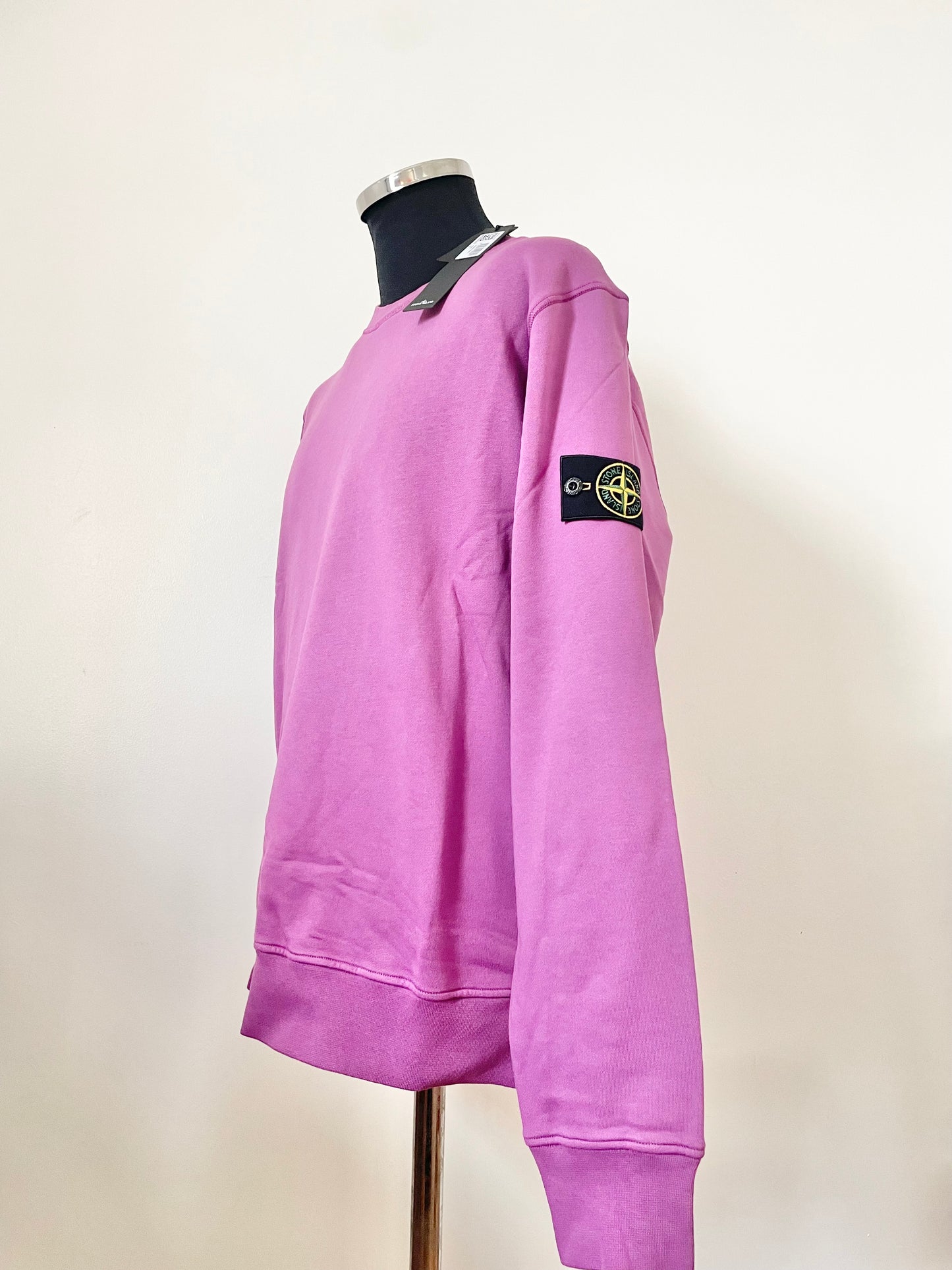 Purple Stone Island Sweatshirt