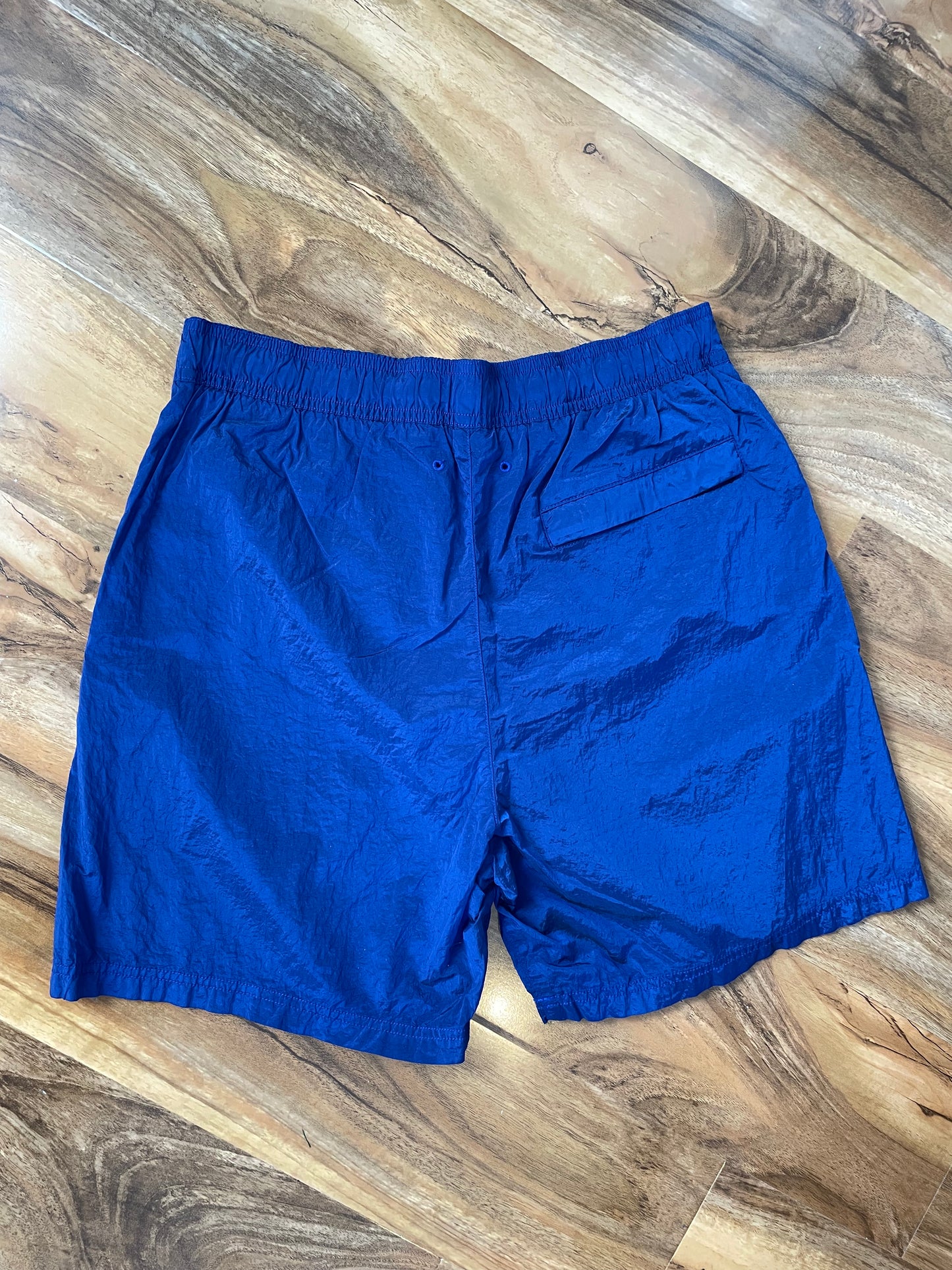 Royal Blue Stone Island Nylon Swim Shorts