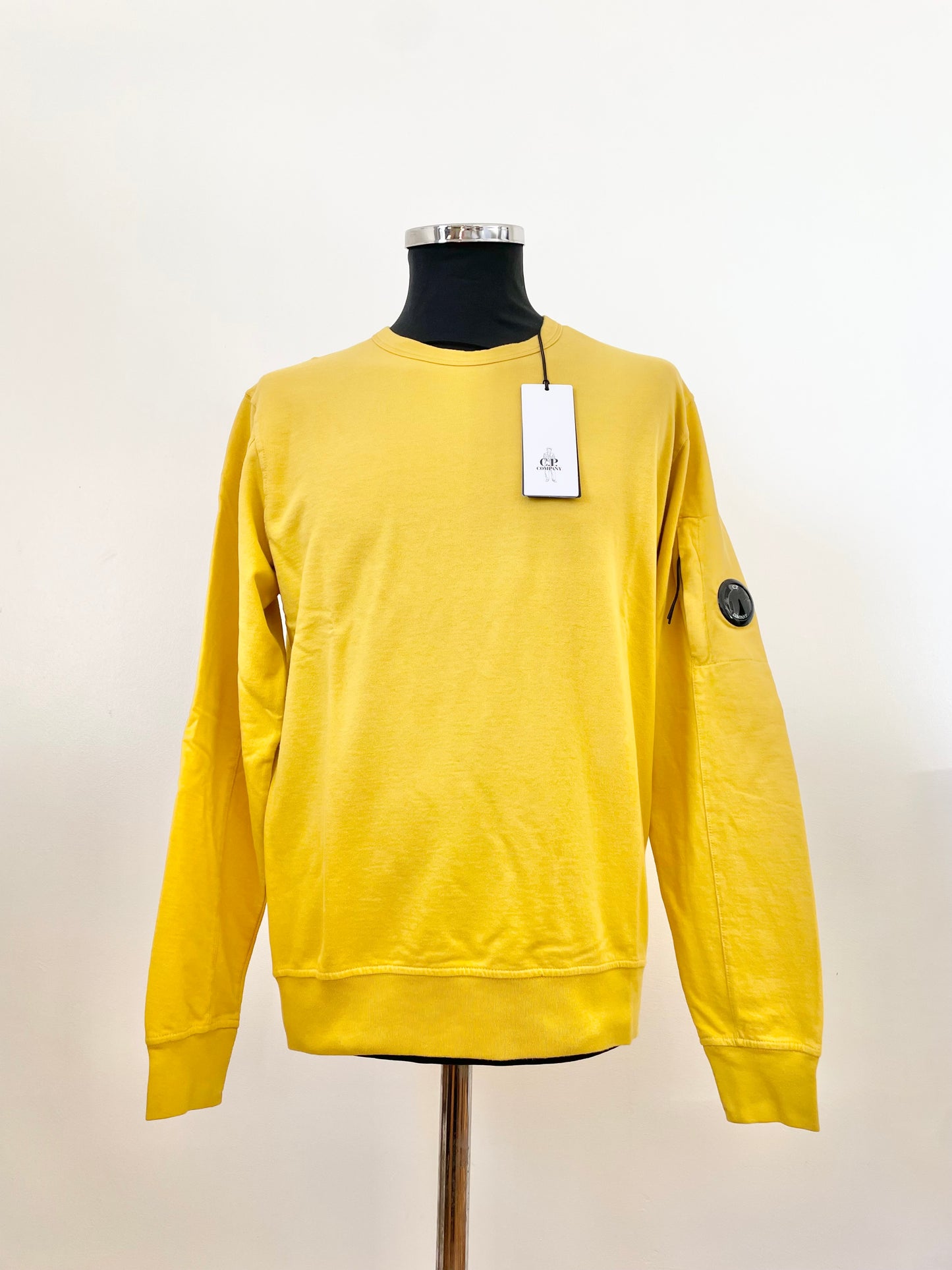 Yellow C.P. Company Goggle Sweatshirt