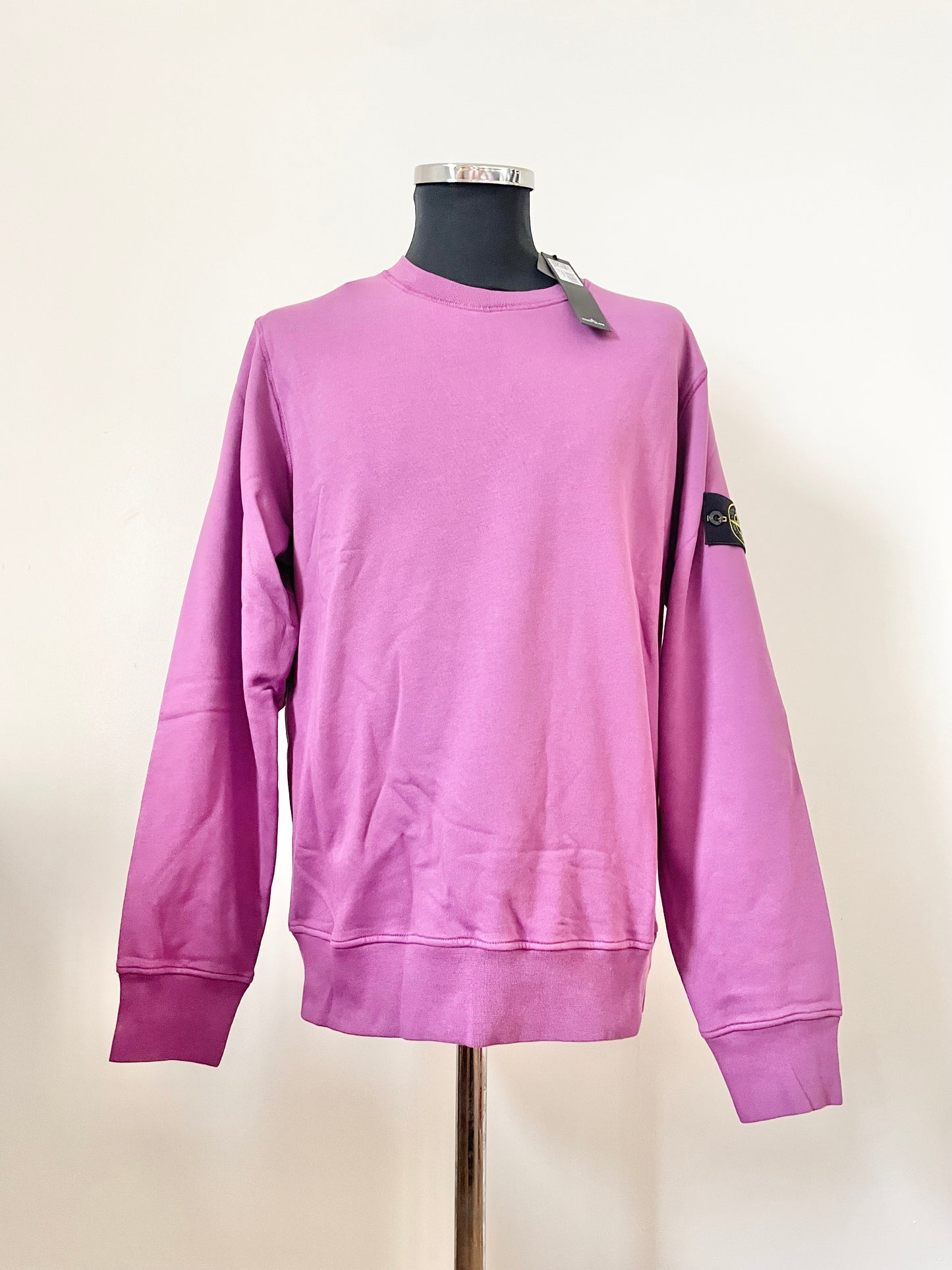 Purple Stone Island Sweatshirt