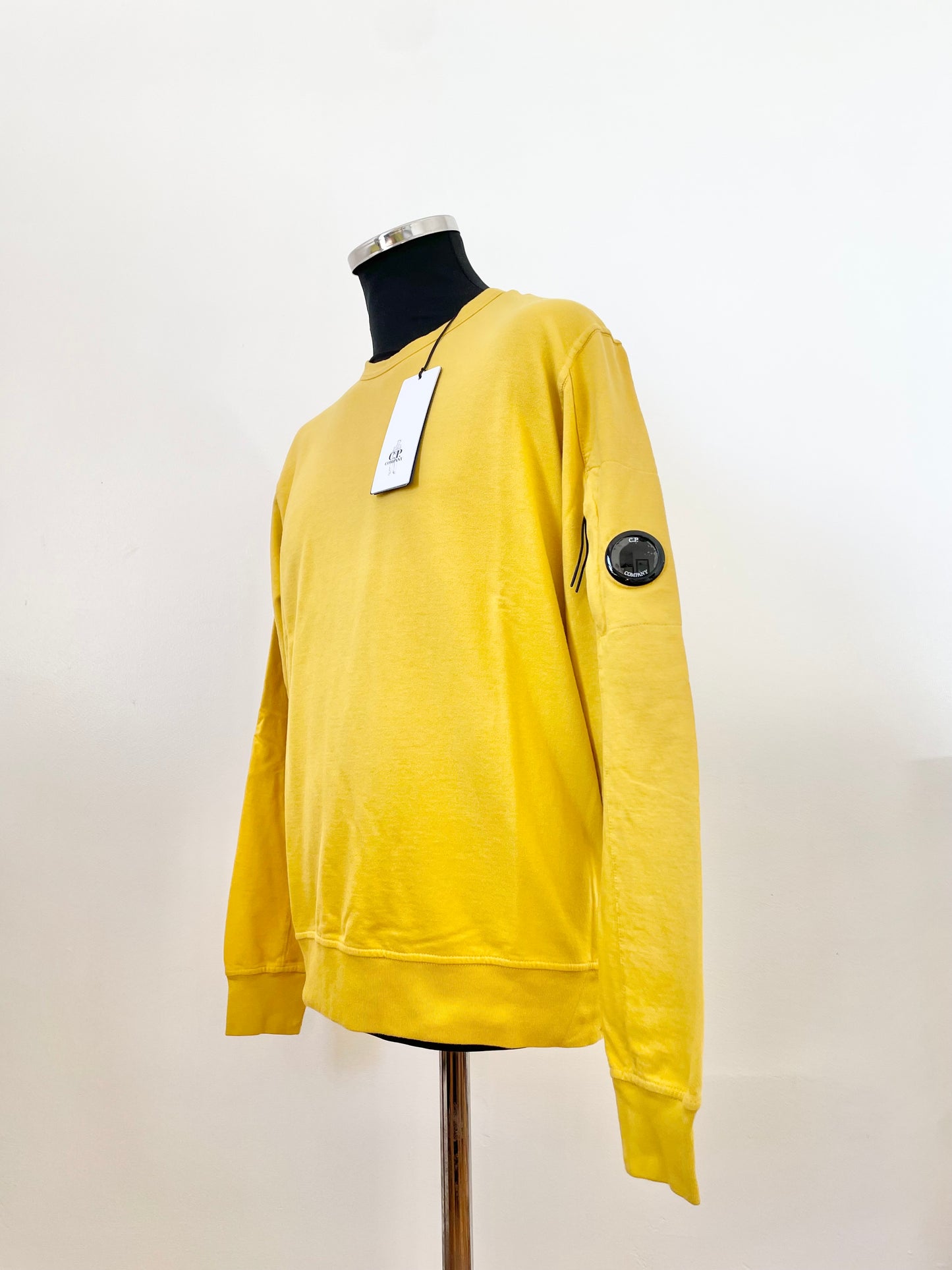 Yellow C.P. Company Goggle Sweatshirt