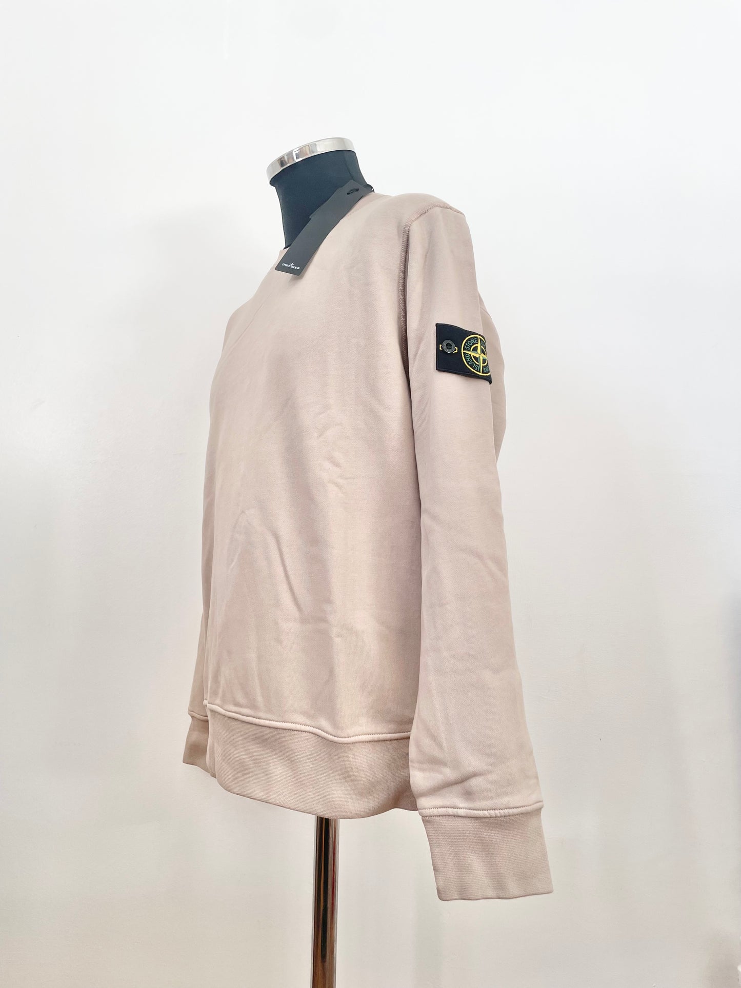 Beige Stone Island Sweatshirt