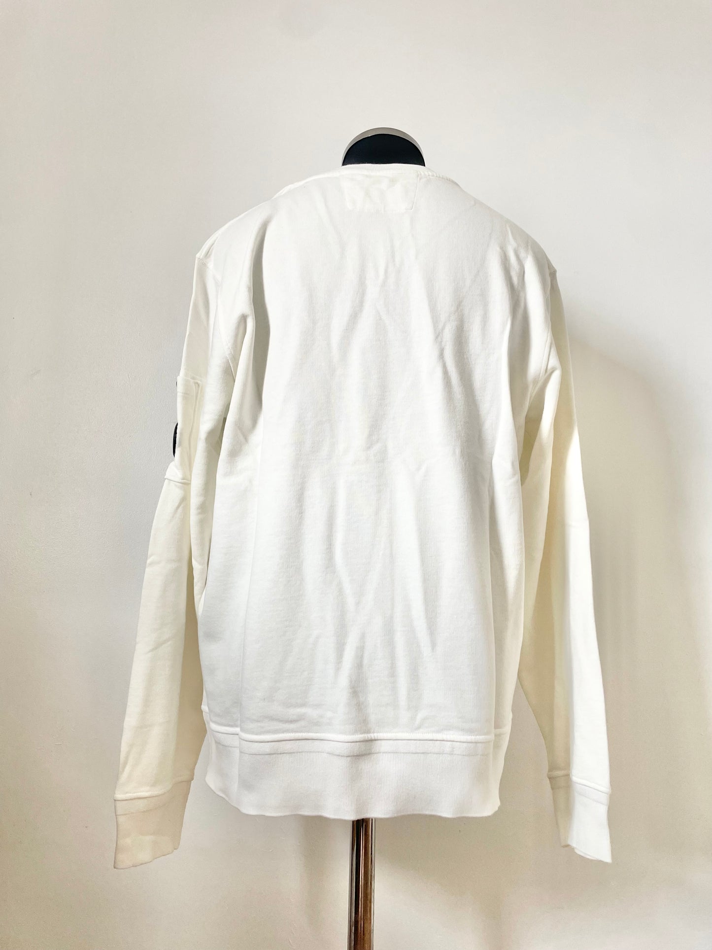 Gauze White C.P. Company Goggle Sweatshirt