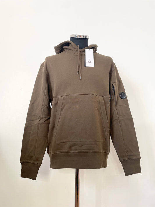 Khaki C.P. Company Goggle Hoodie