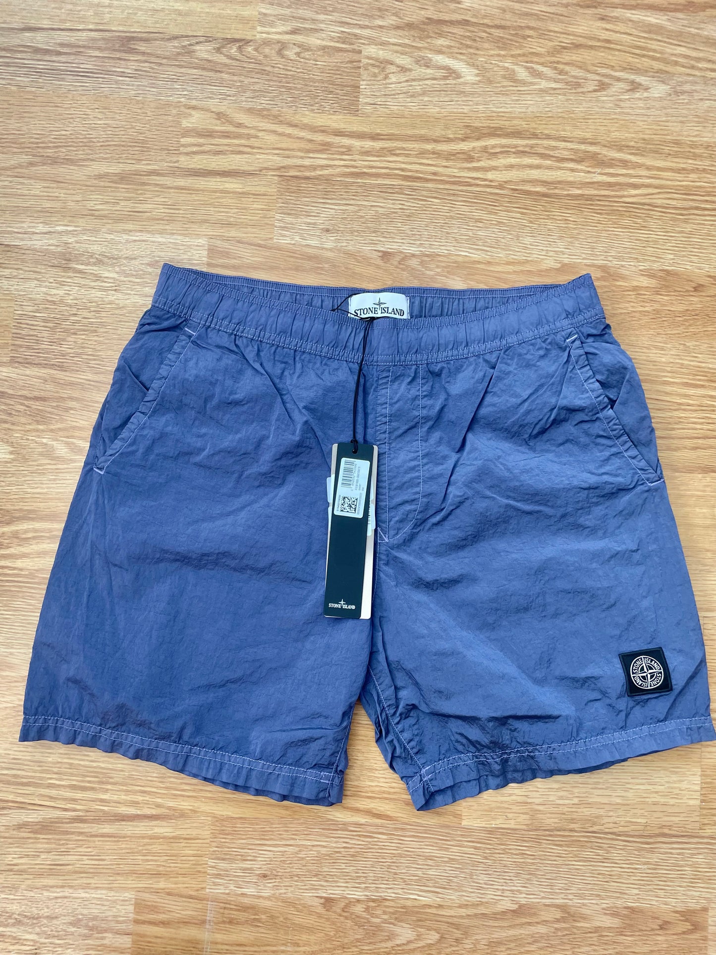 Purple Stone Island Nylon Swim Shorts