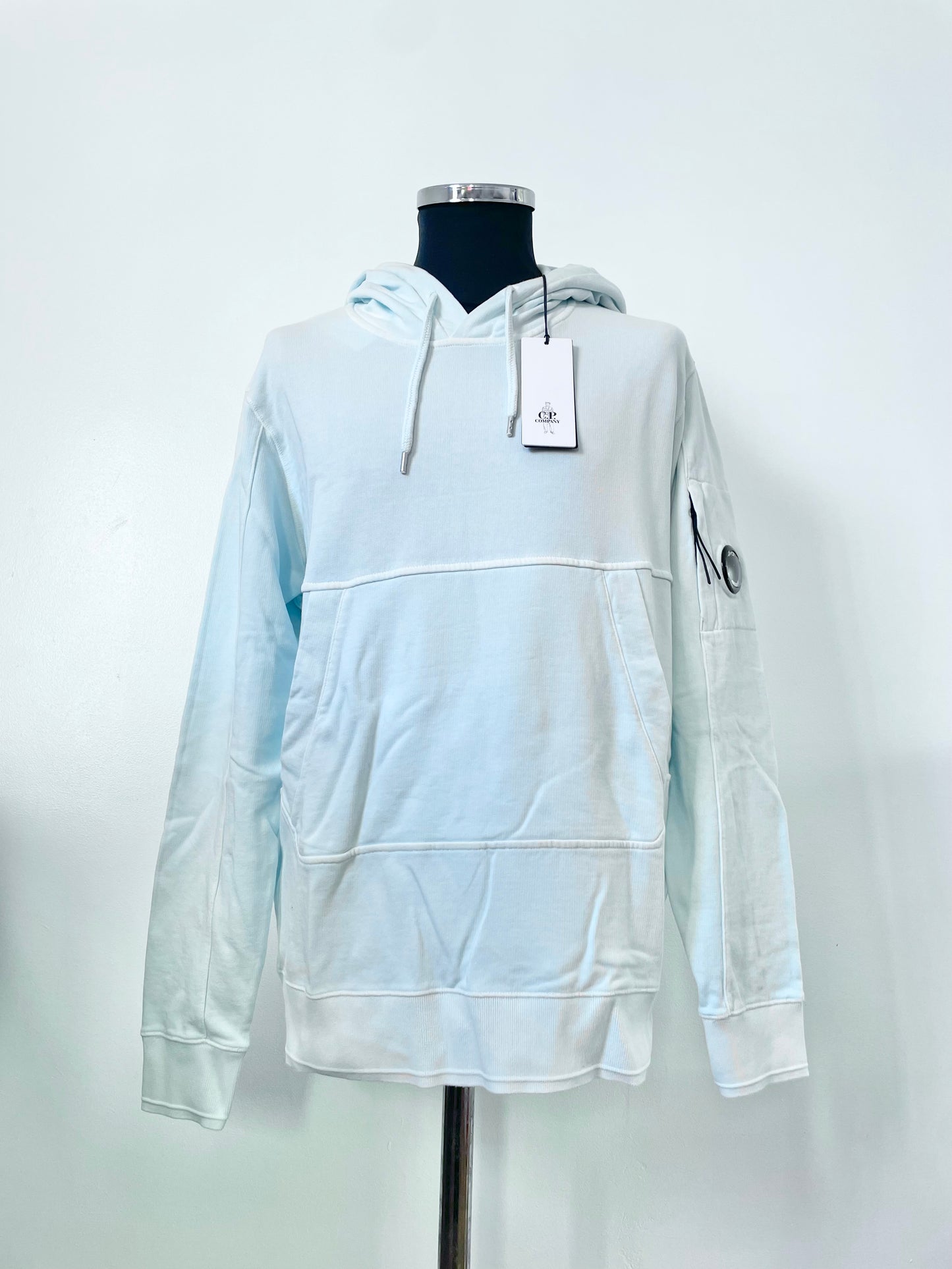 Sky Blue C.P. Company Goggle Hoodie