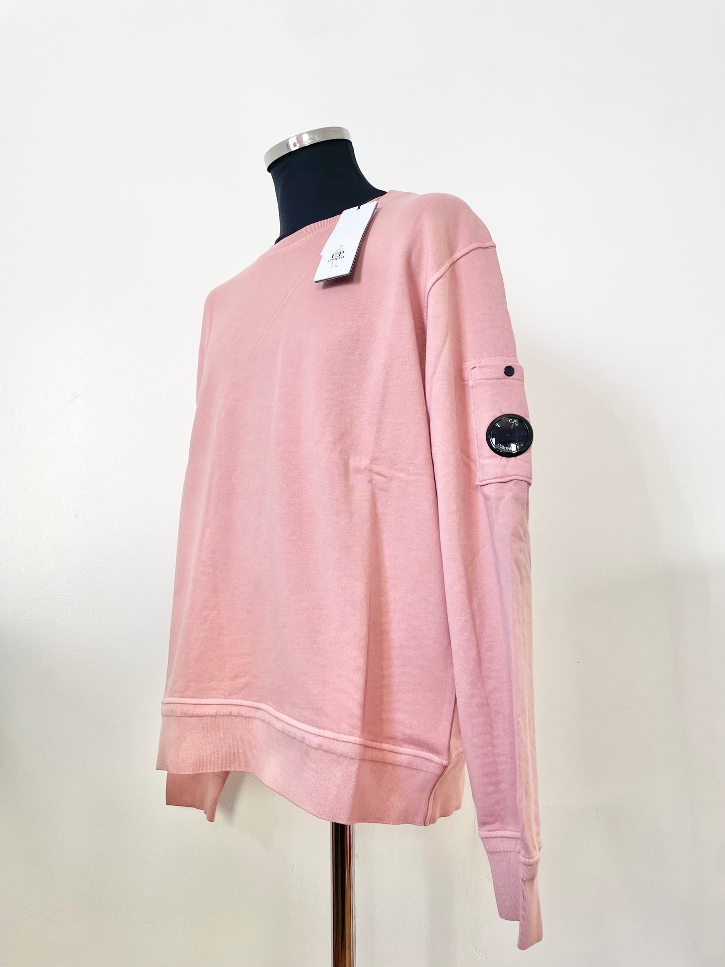 Mauve Pink C.P. Company Goggle Sweatshirt