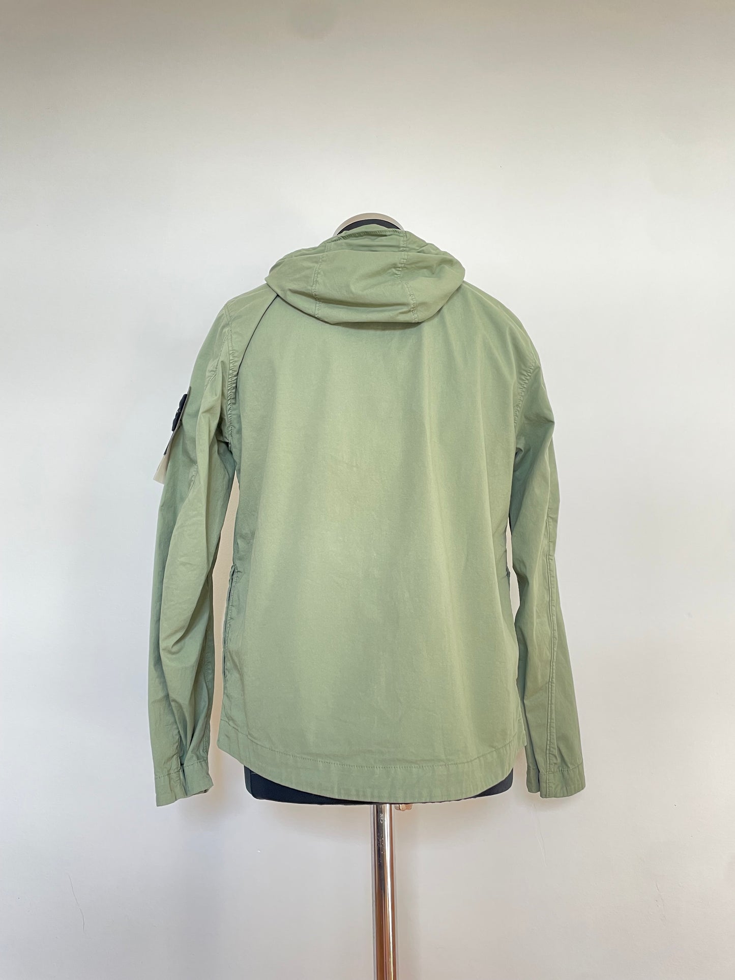 Green Stone Island Hooded Jacket