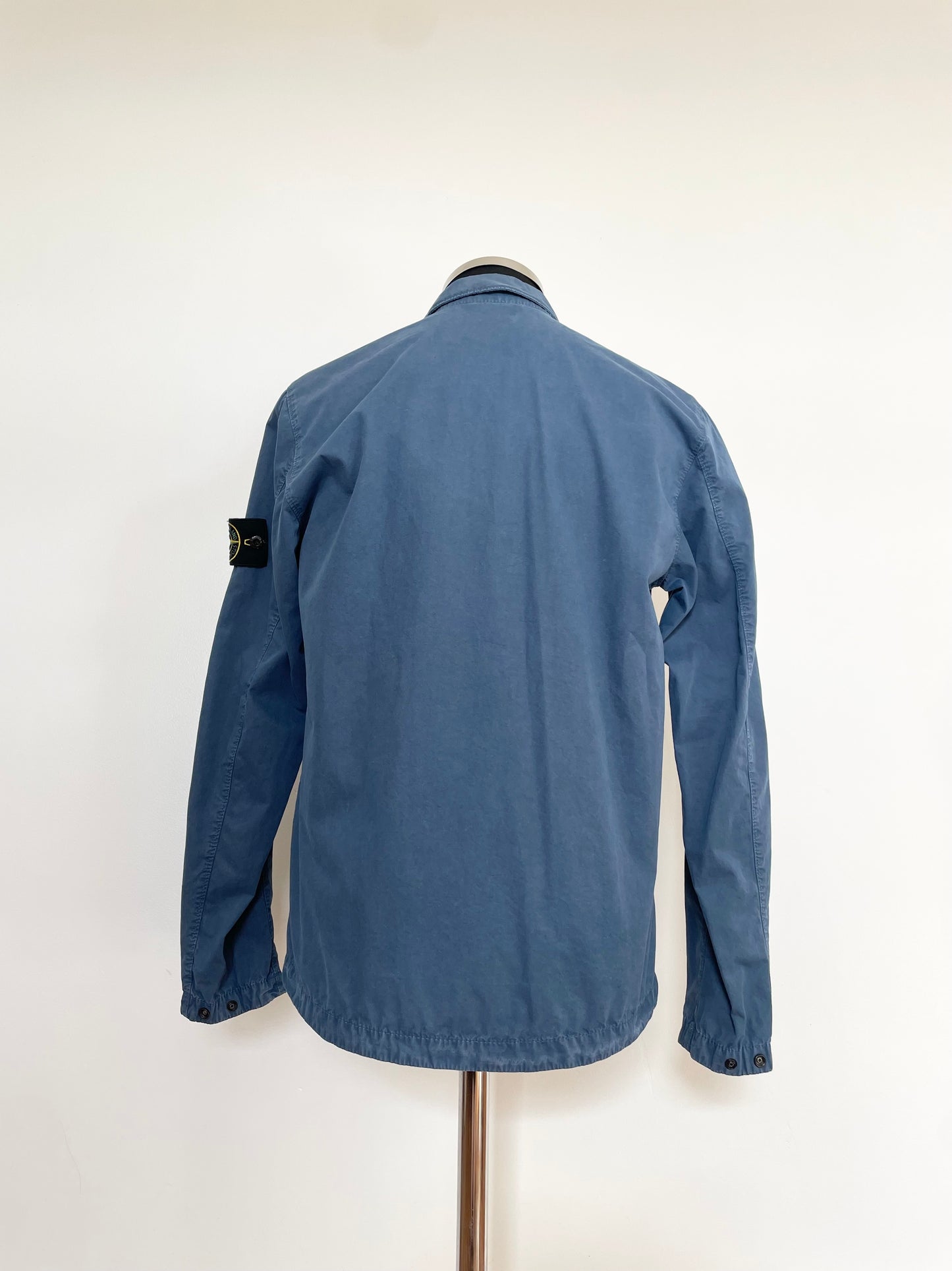 Avio Blue Stone Island Overshirt