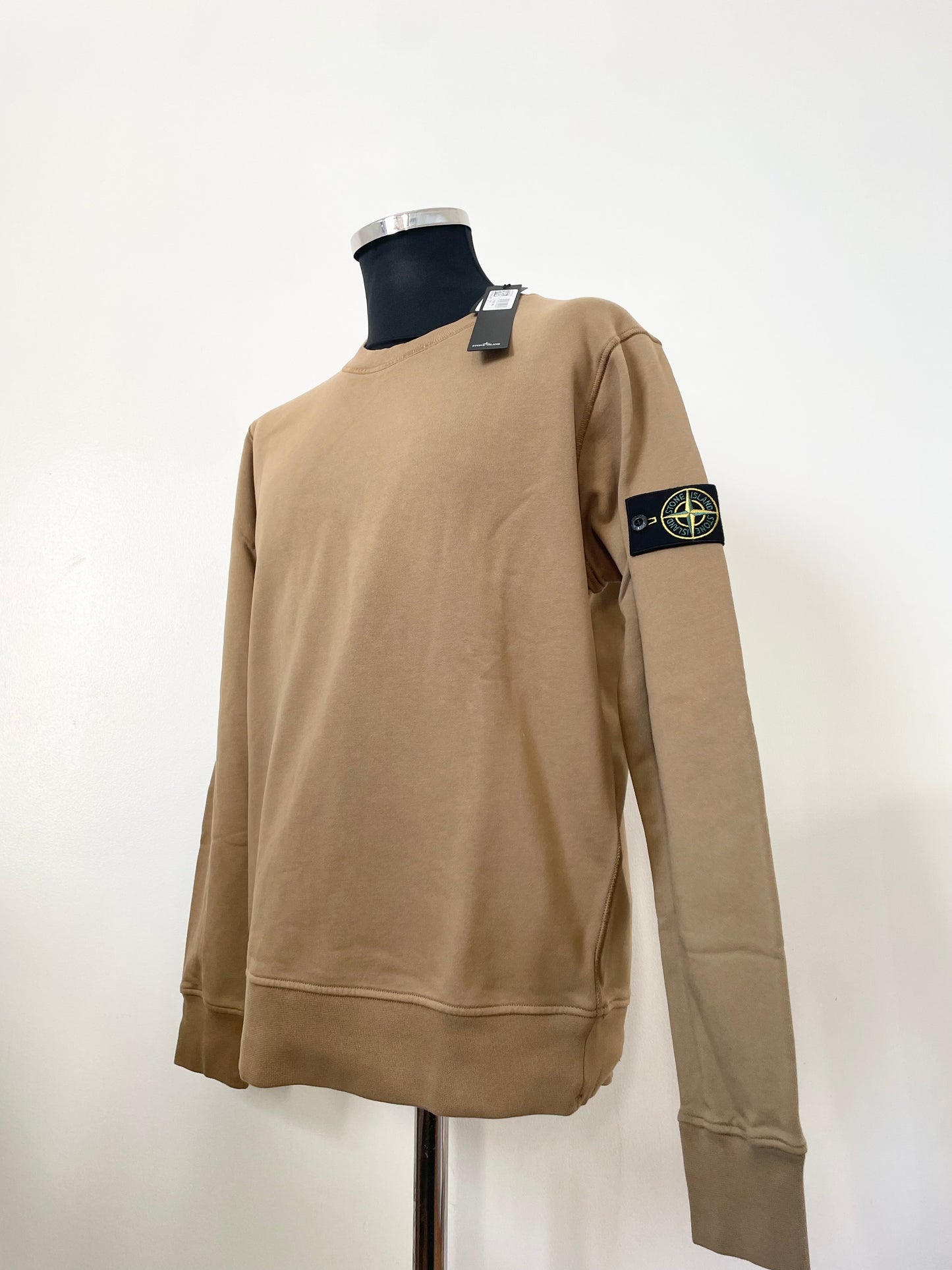 Dark Beige Stone Island Sweatshirt