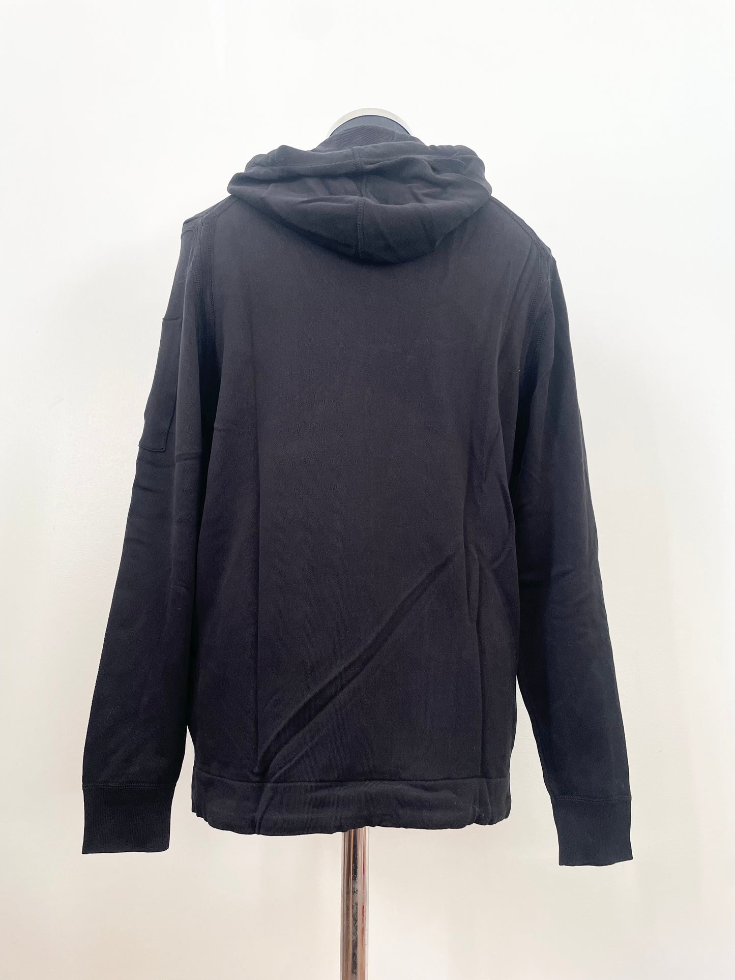 Black C.P. Company Fleece Goggle Hoodie