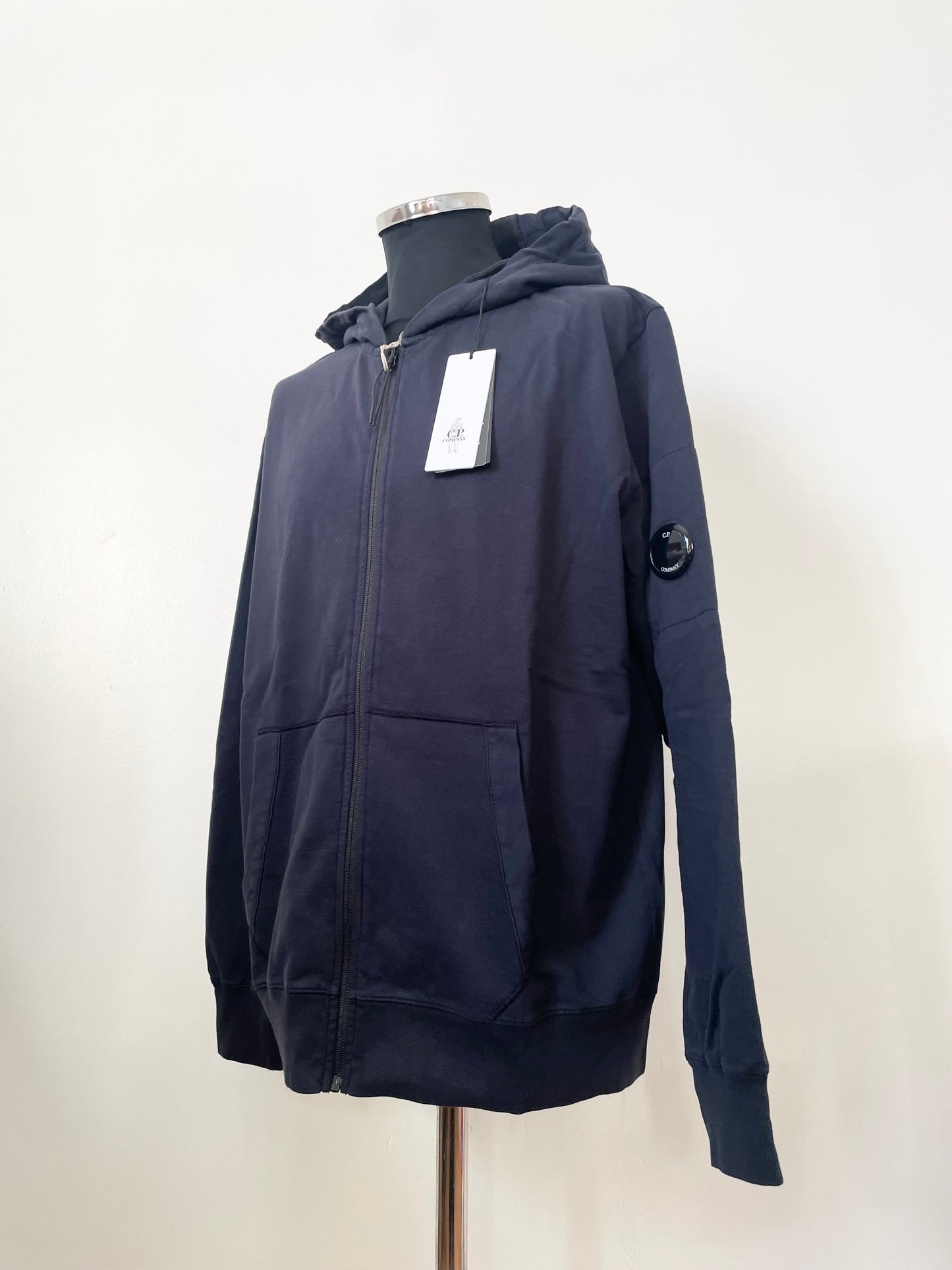 Navy C.P. Company Goggle Hoodie