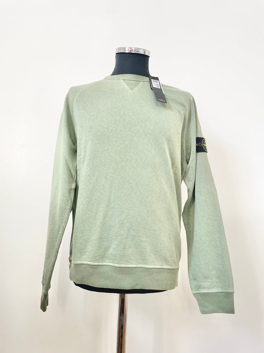 Sage Green Stone Island Sweatshirt