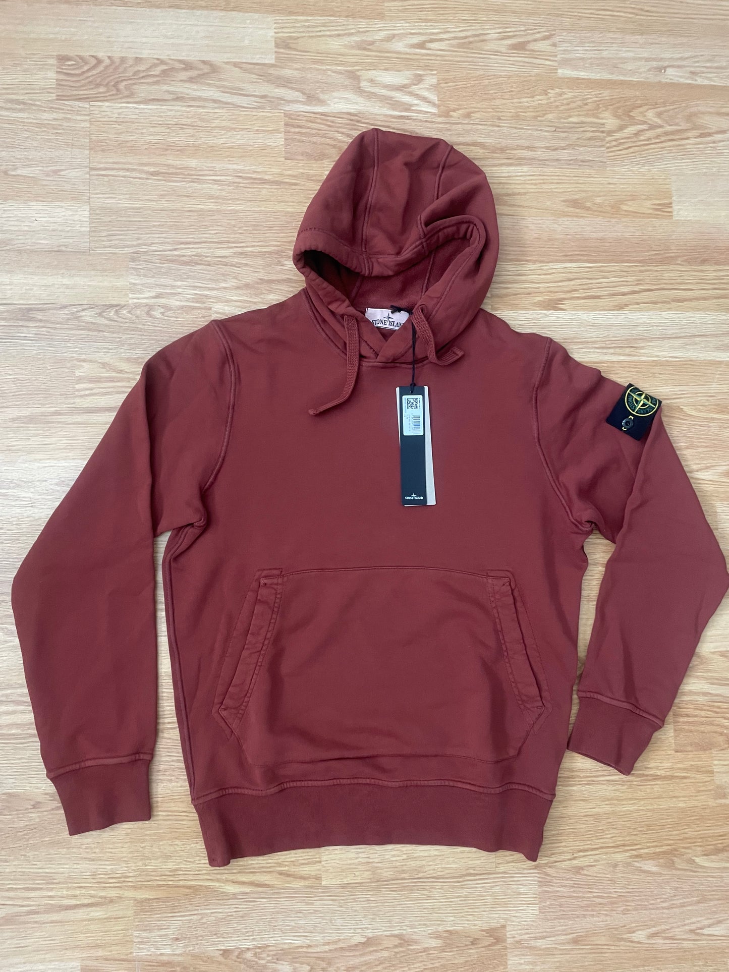 Red Stone Island Hoodie
