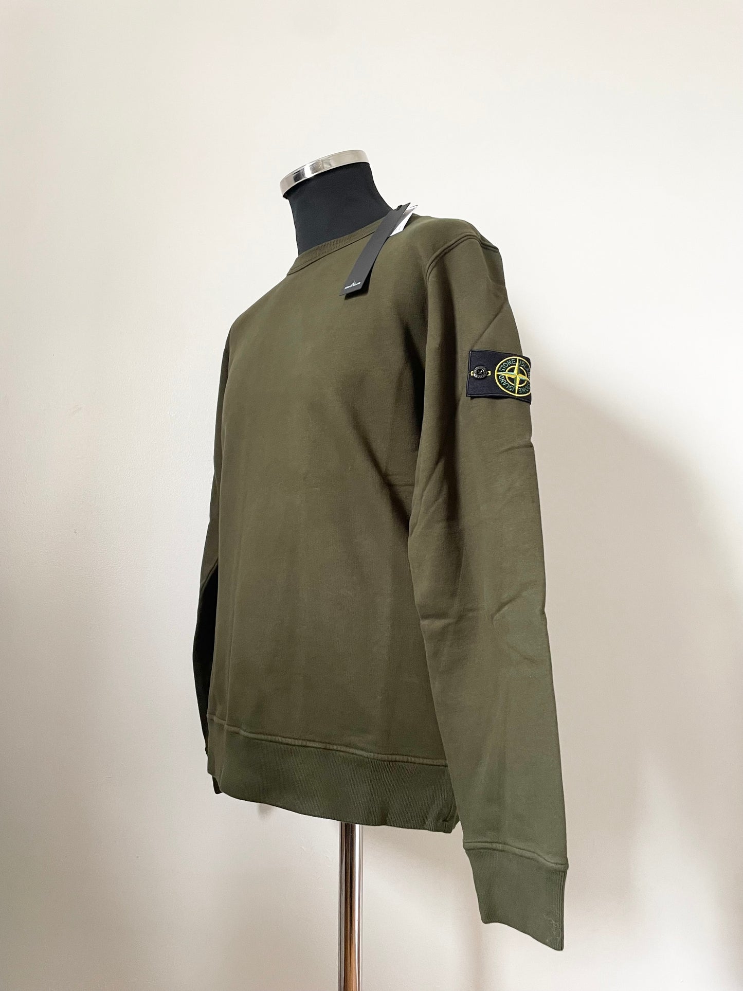 Khaki Stone Island Sweatshirt