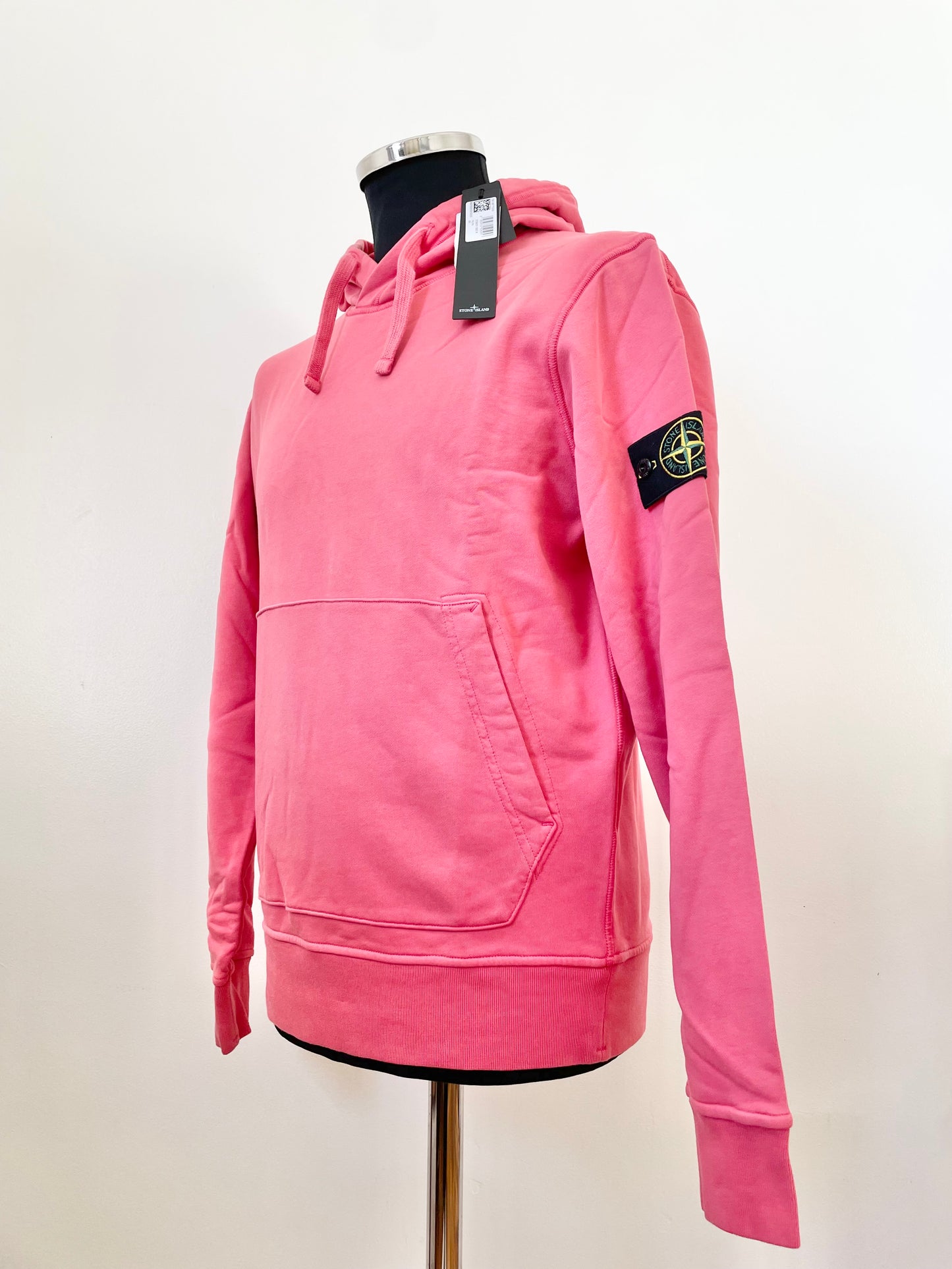 Fuschia Pink Stone Island Hoodie