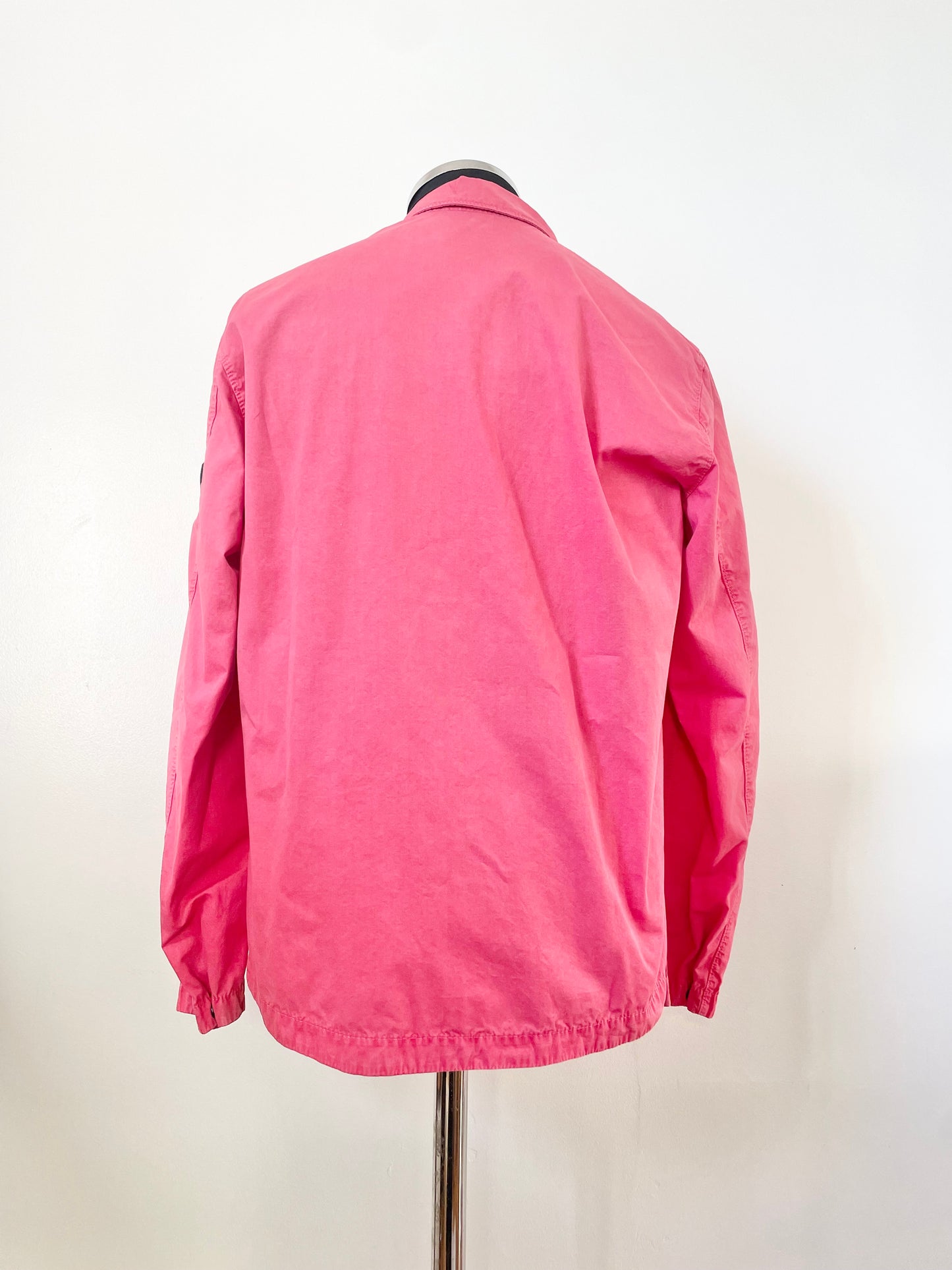 Fuschia Pink Stone Island Overshirt