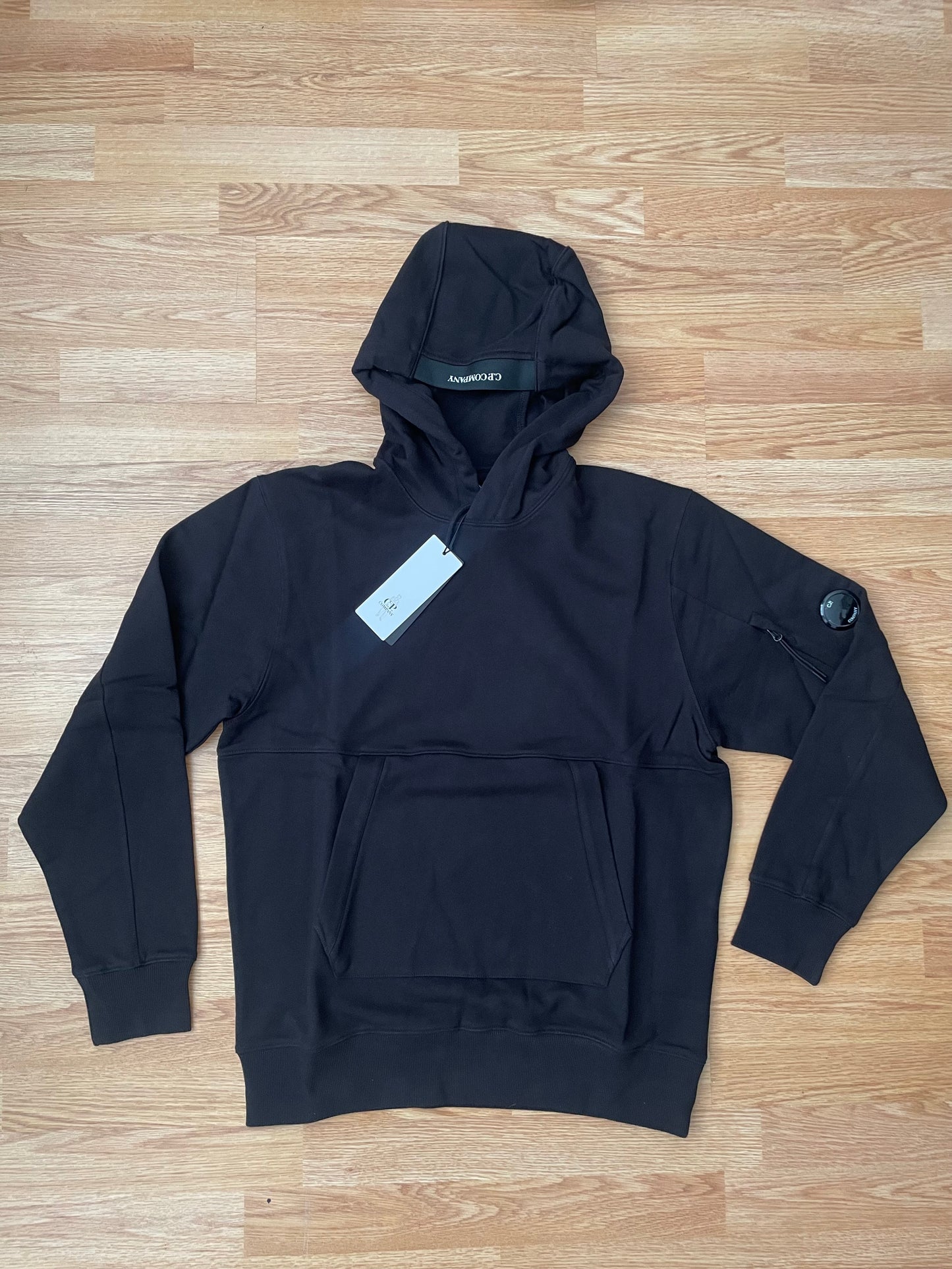 Black C.P. Company Goggle Hoodie