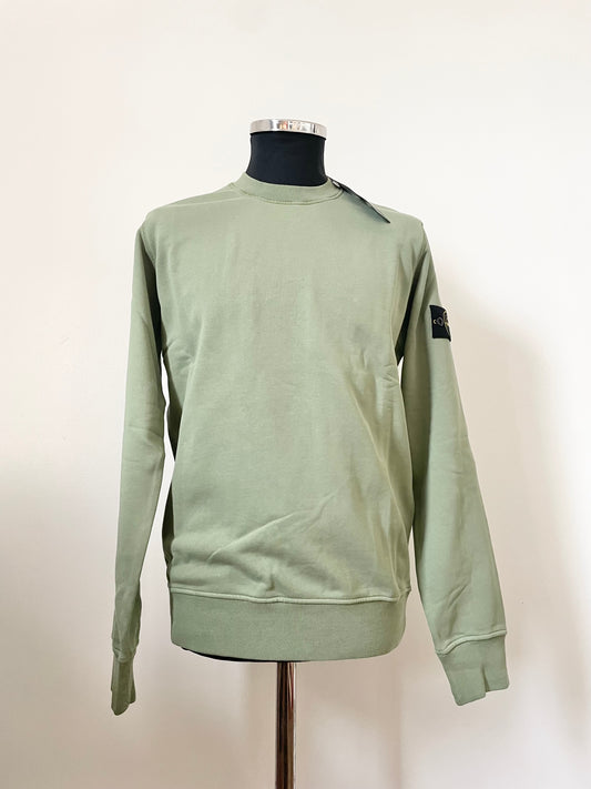 Sage Green Stone Island Sweatshirt