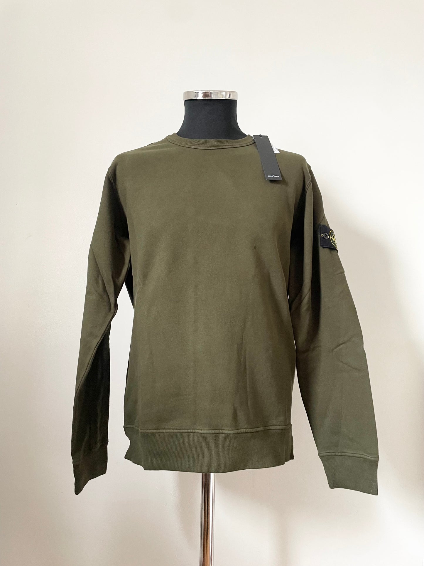 Khaki Stone Island Sweatshirt