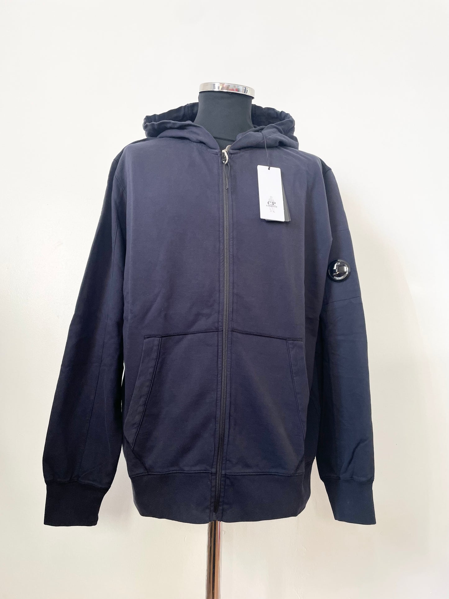 Navy C.P. Company Goggle Hoodie