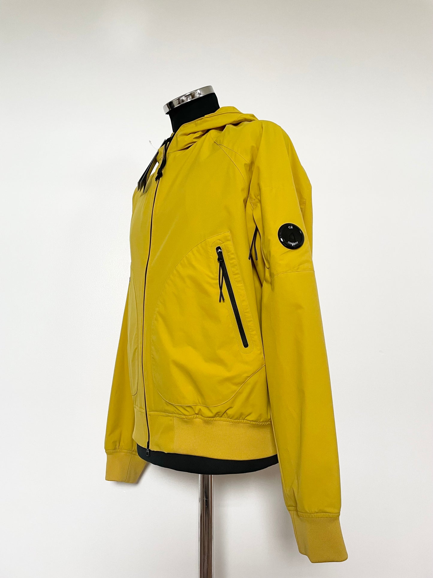 Yellow C.P. Company Bomber Goggle Jacket