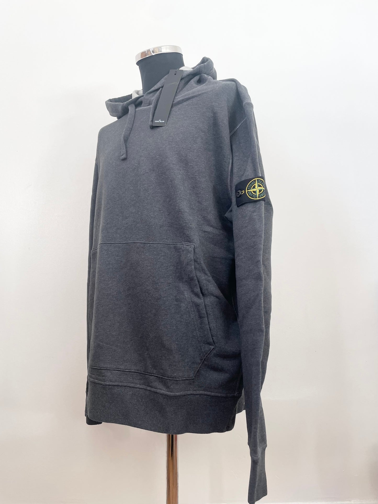 Grey Stone Island Hoodie