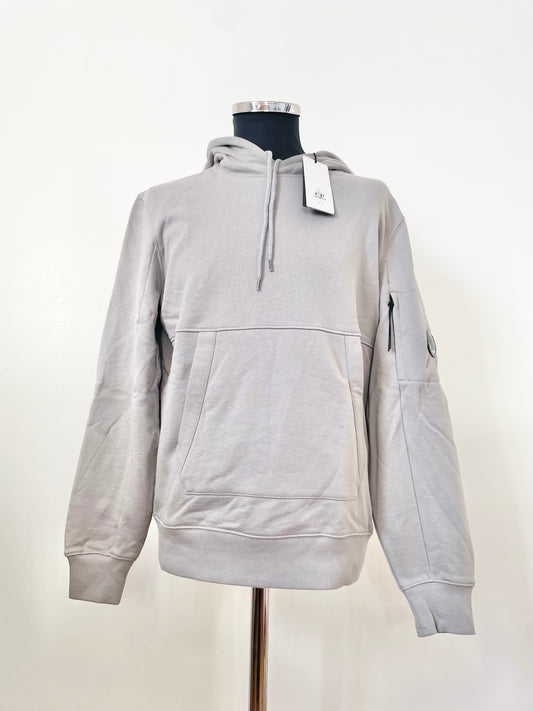 Grey C.P. Company Goggle Hoodie