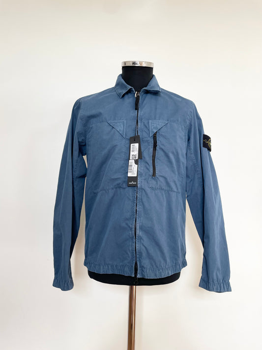 Avio Blue Stone Island Overshirt