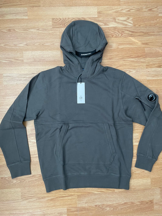 Grey C.P. Company Goggle Hoodie