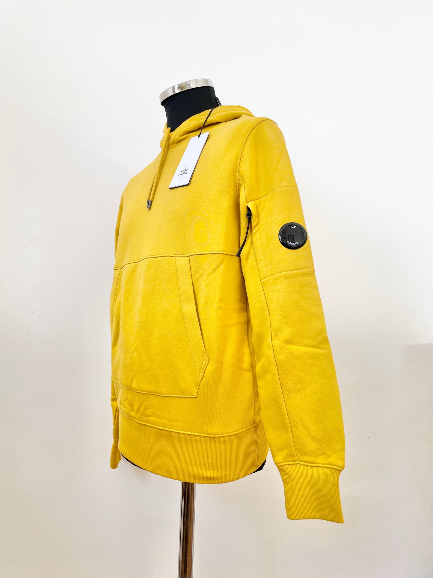 Yellow C.P. Company Goggle Hoodie