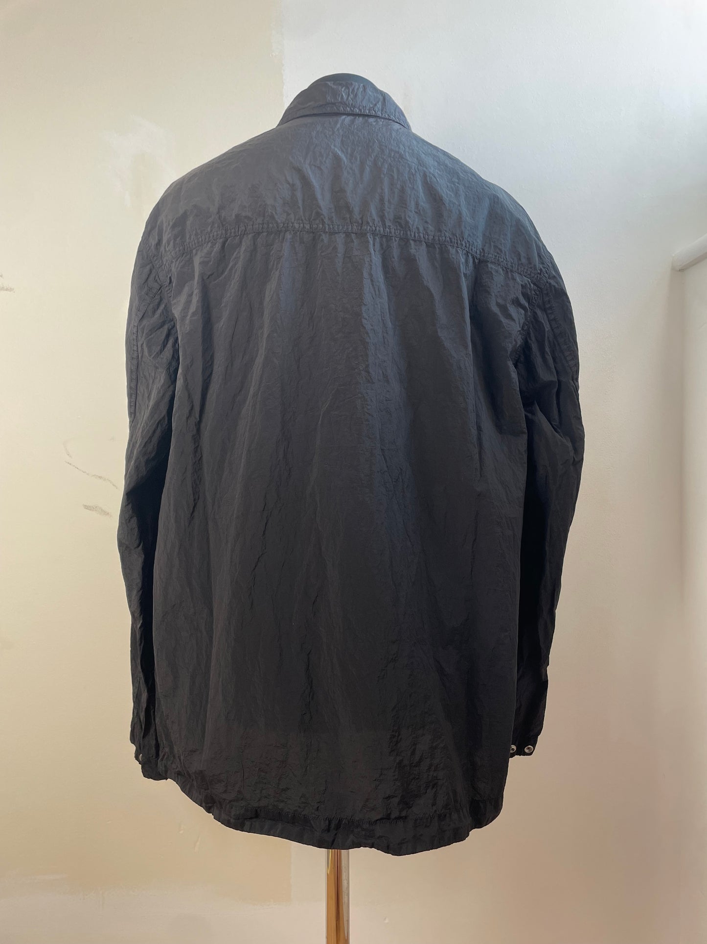 Black Stone Island Nylon Overshirt