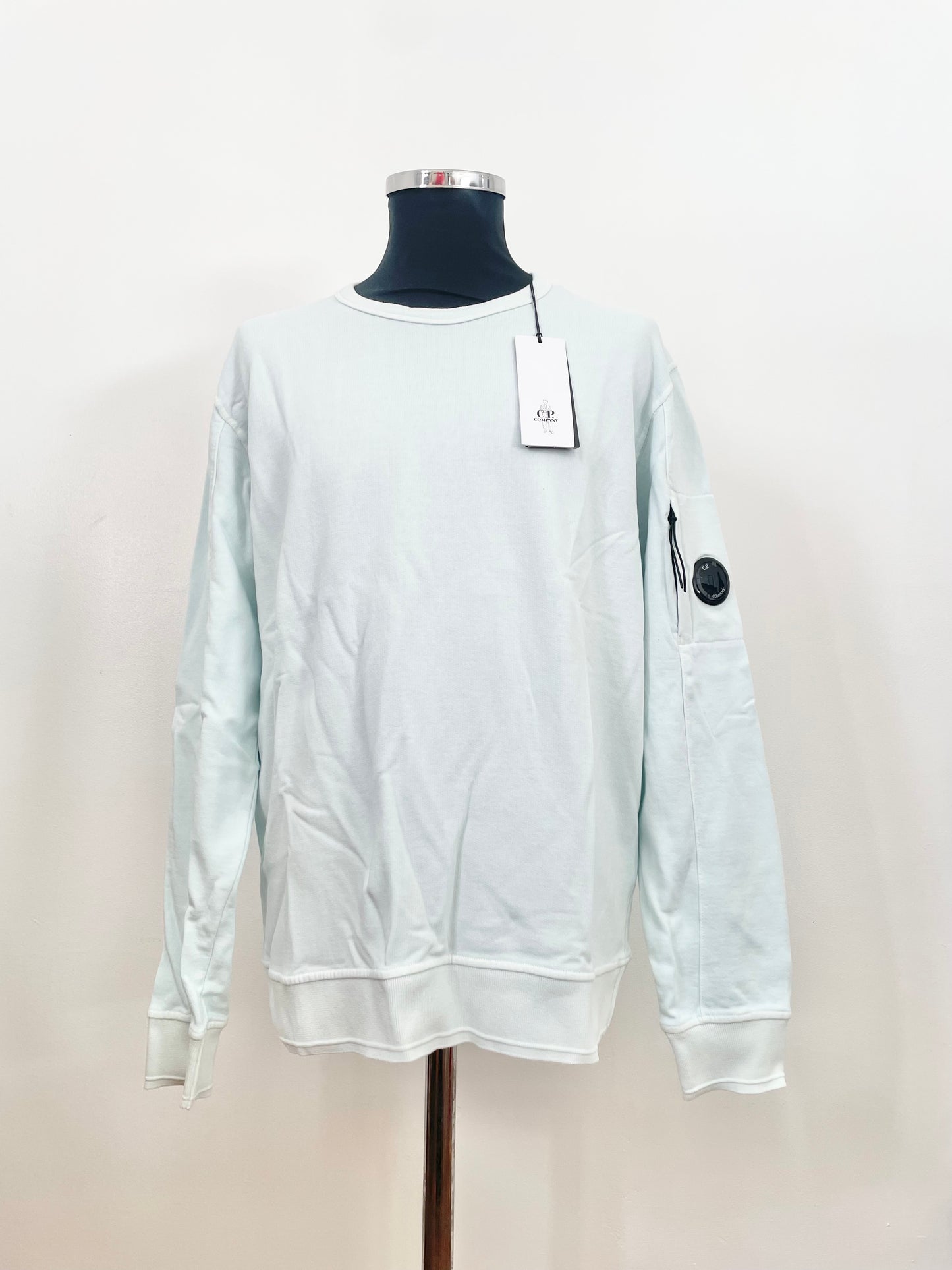 Sky Blue C.P. Company Goggle Sweatshirt