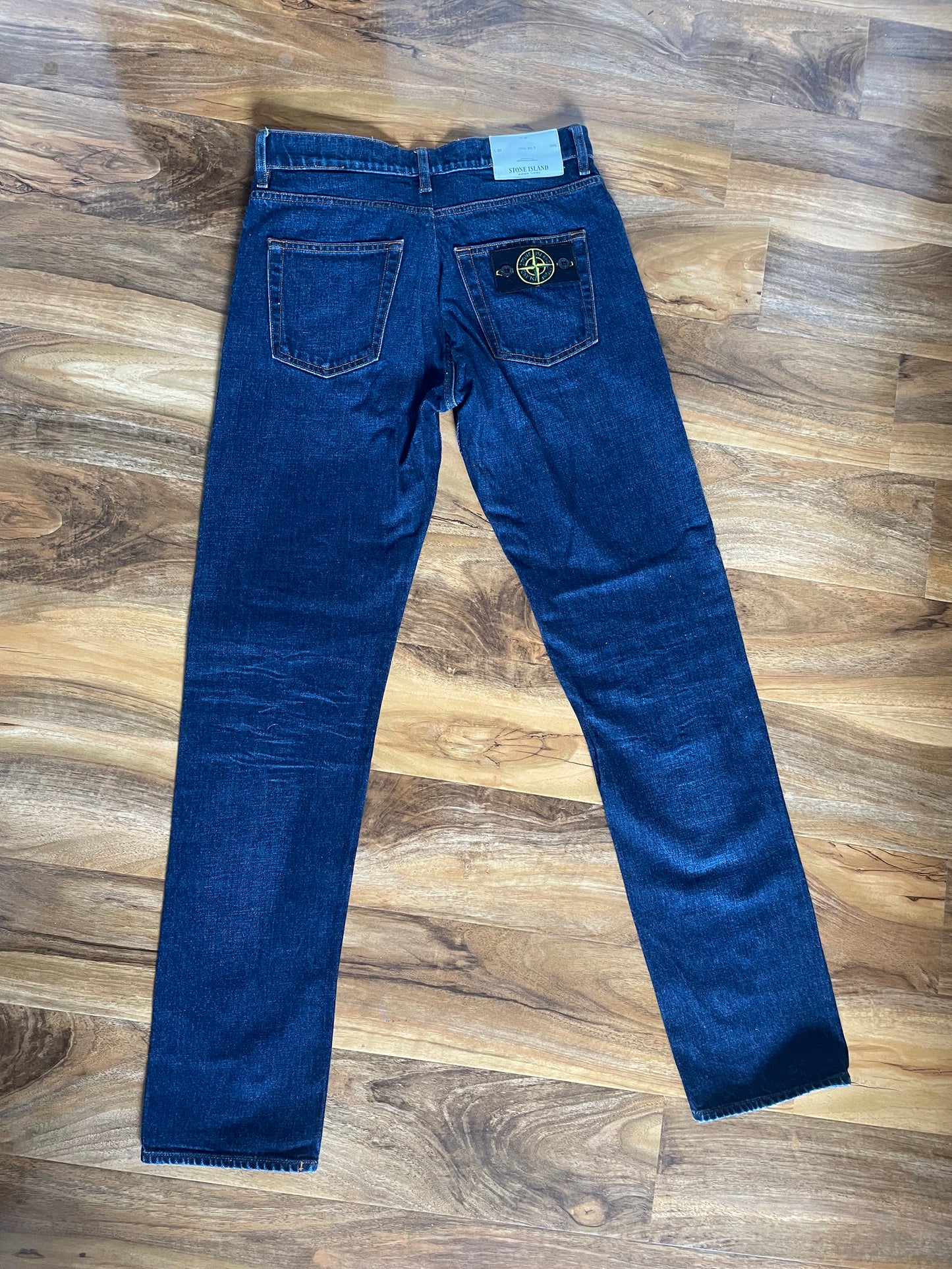 Navy Stone Island Denim Jeans