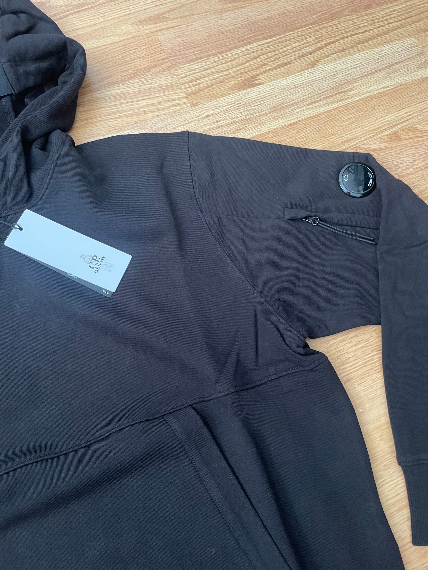 Black C.P. Company Goggle Hoodie