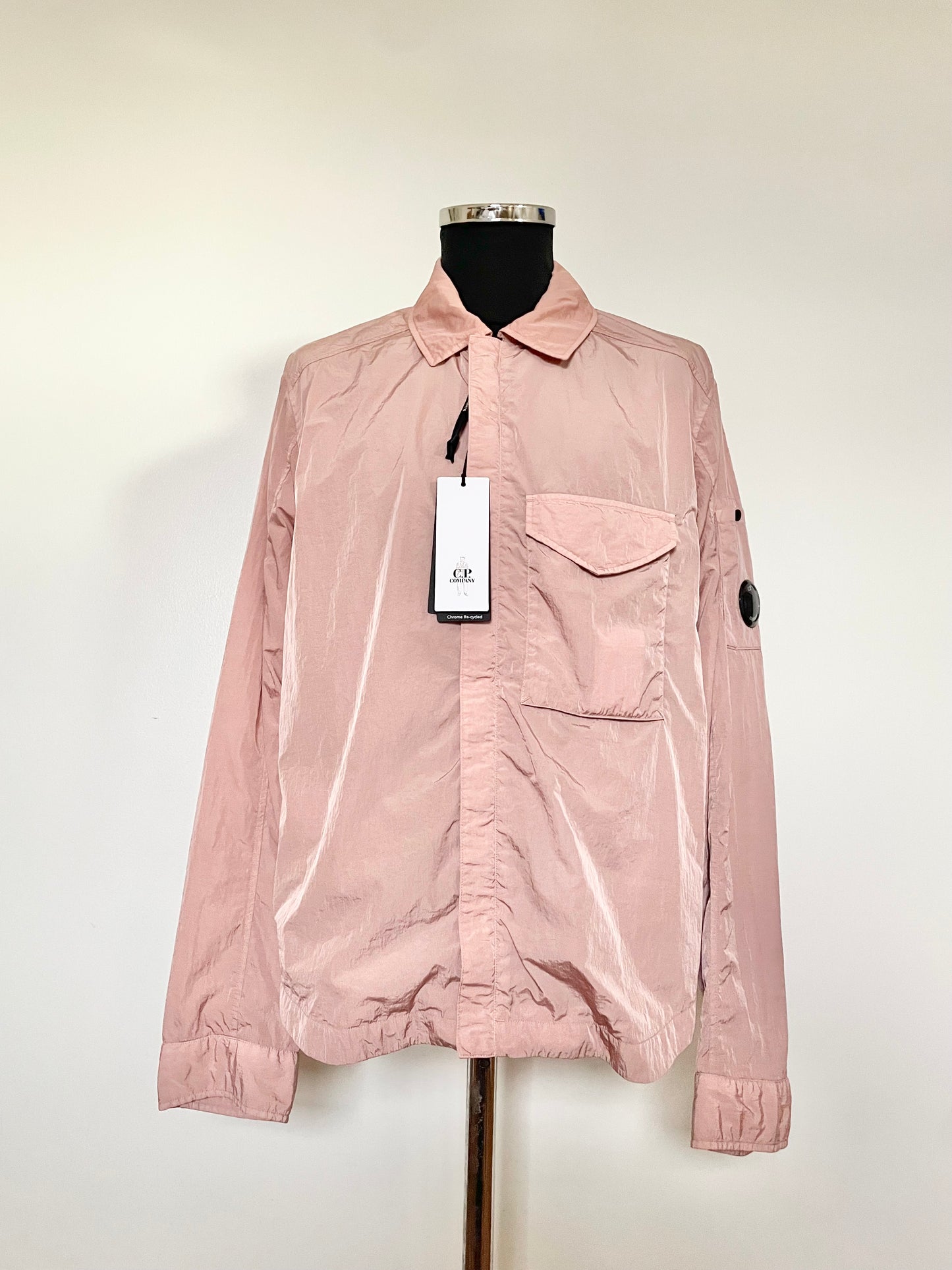 Pink C.P. Company Chrome Goggle Overshirt