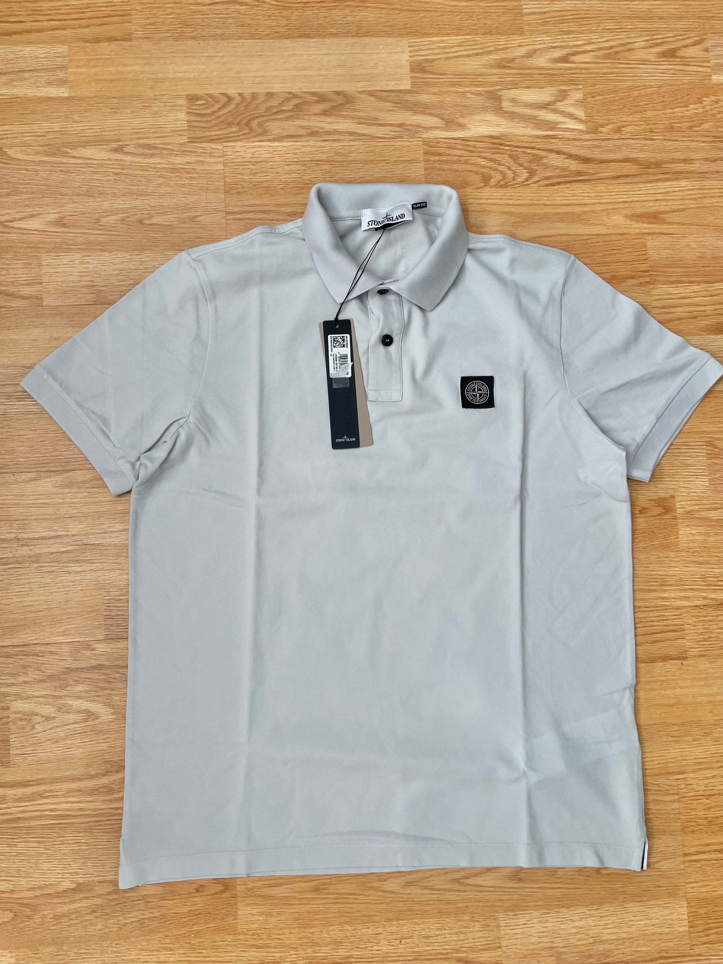 Sky Blue Stone Island Polo Shirt