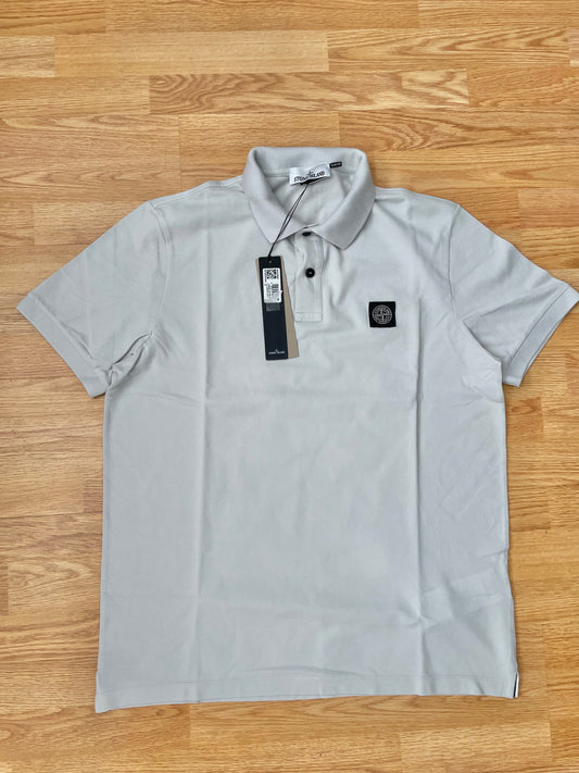 Sky Blue Stone Island Polo Shirt